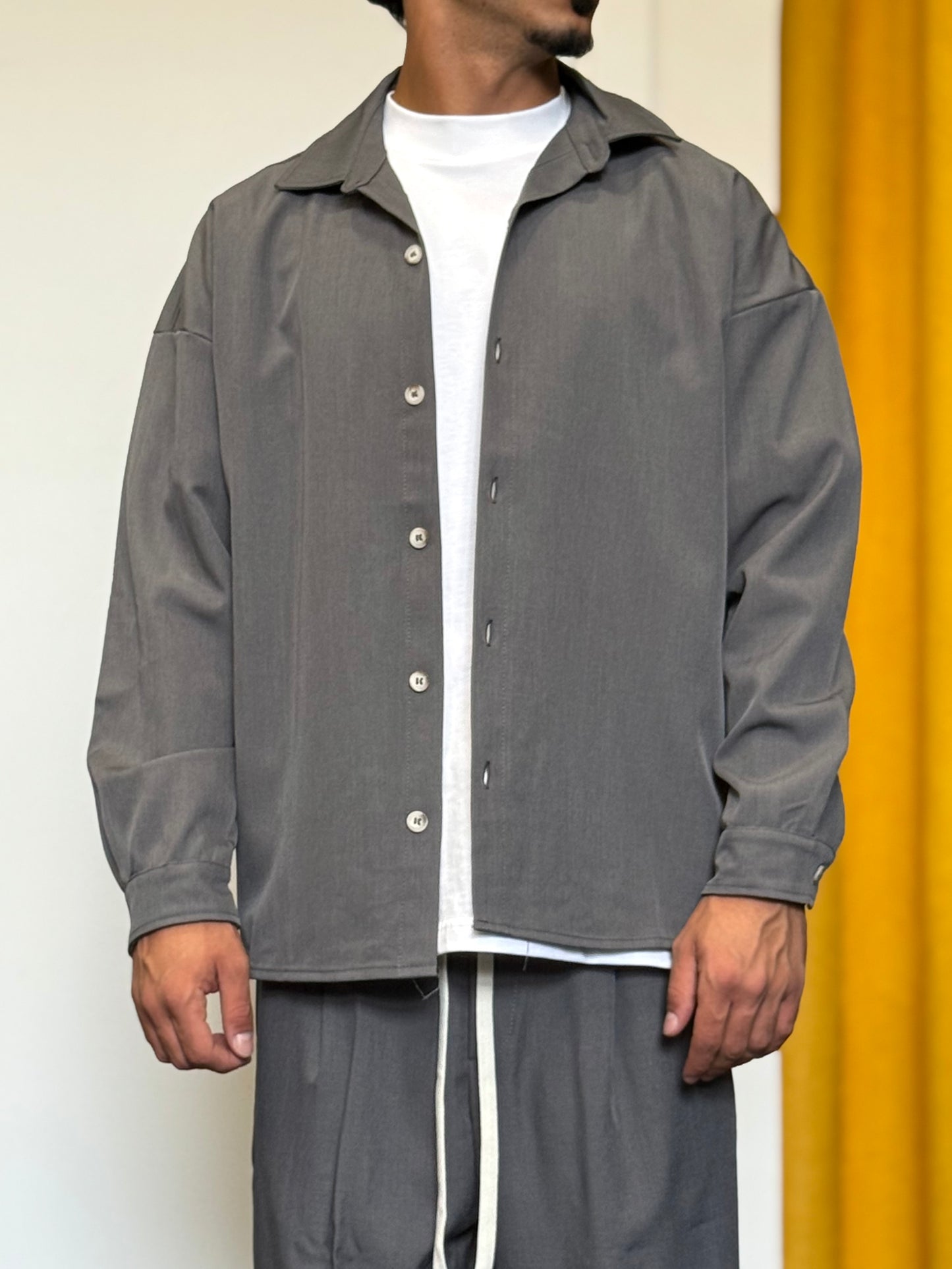 COORDINATO CASUAL Oversize GRIGIO SCURO