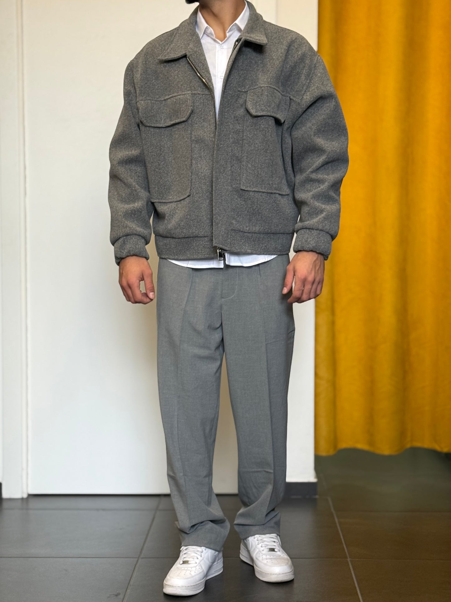 GIACCA Casual GRIGIO