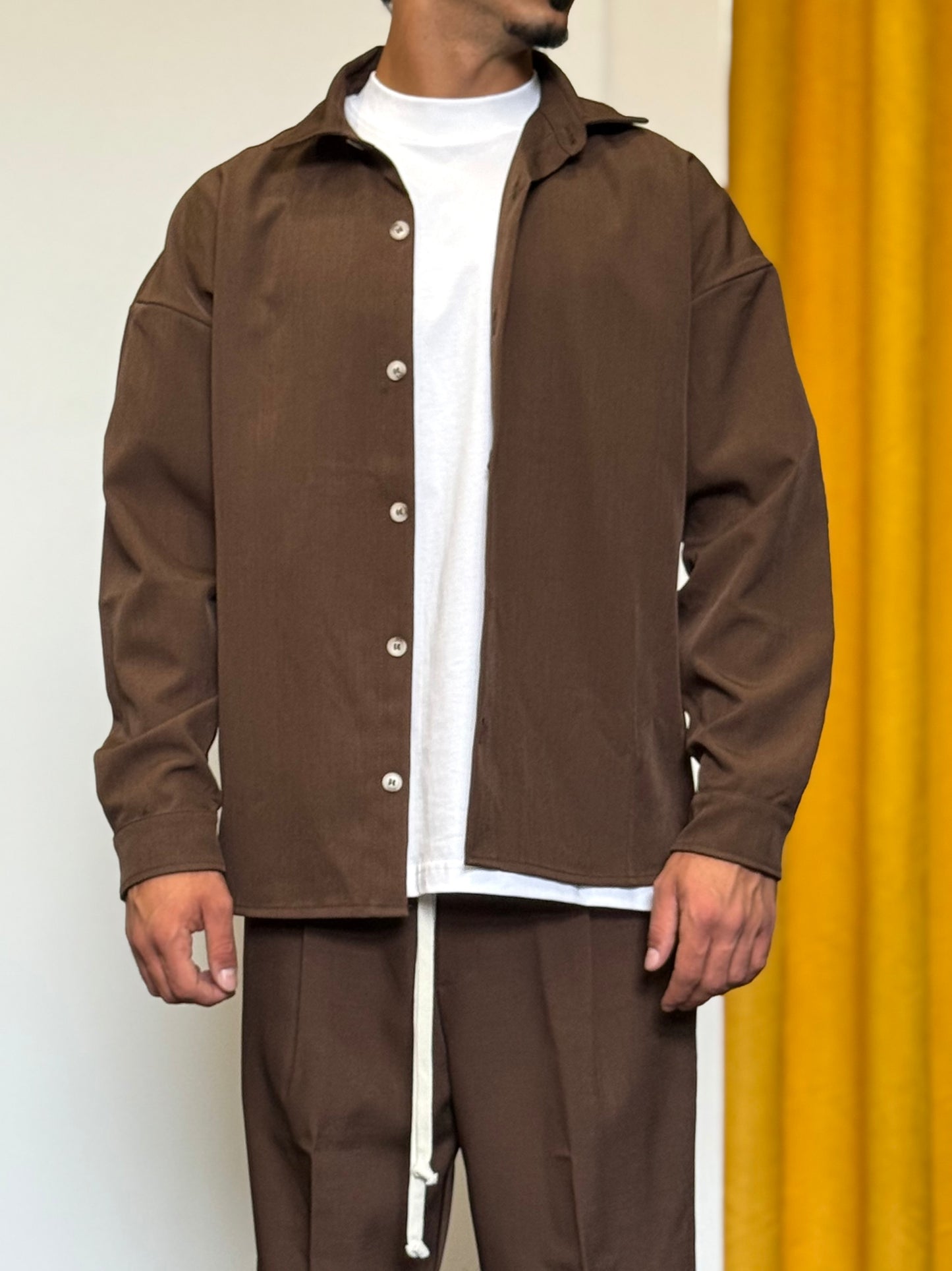 COORDINATO CASUAL Oversize MARRONE