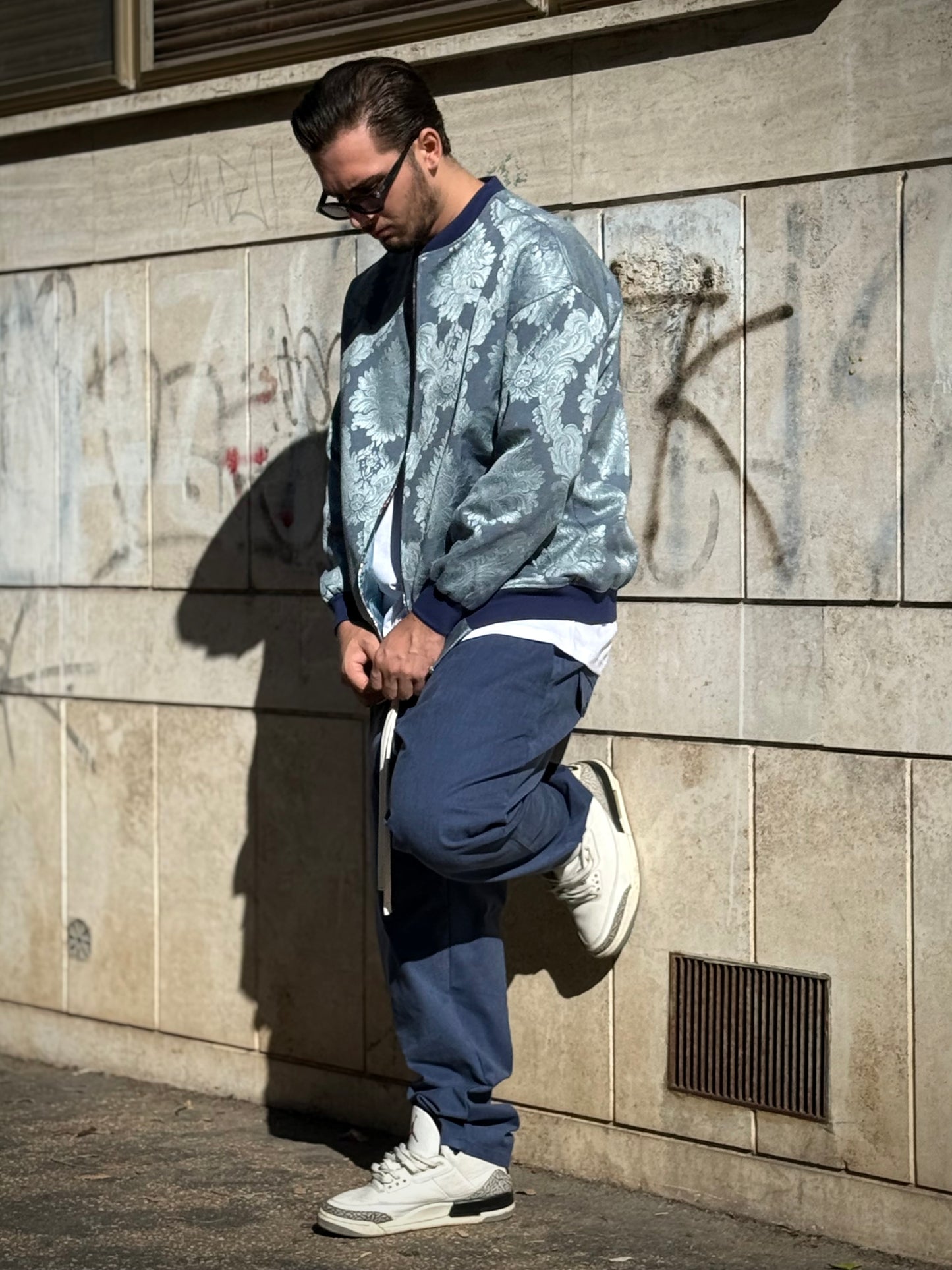 Sartoriale - PANTALONE Blu Vestibilità Oversize