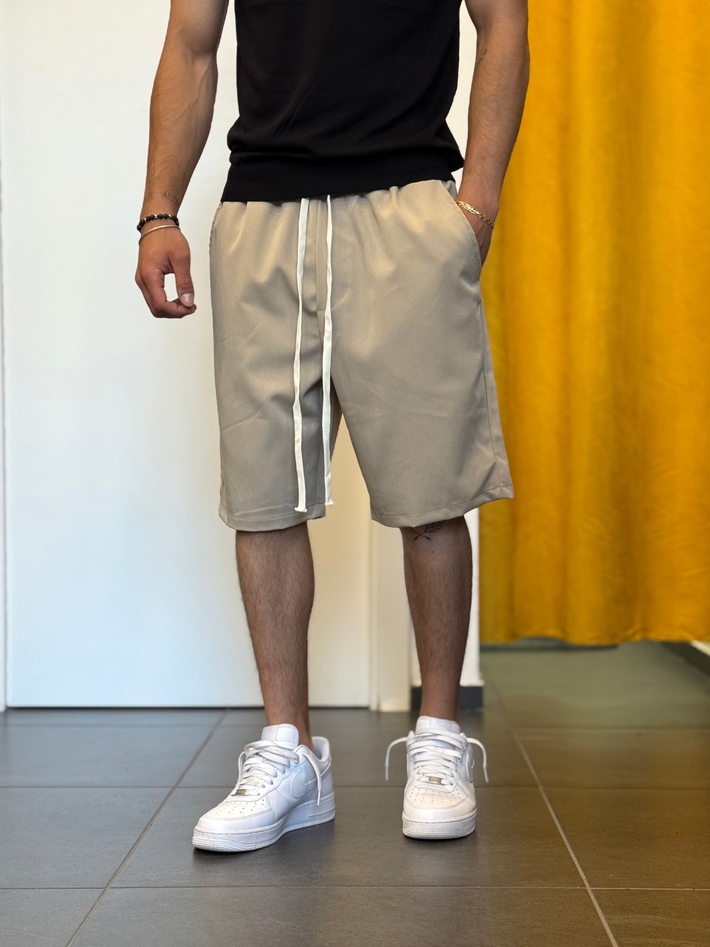 BERMUDA Pantalaccio Beige