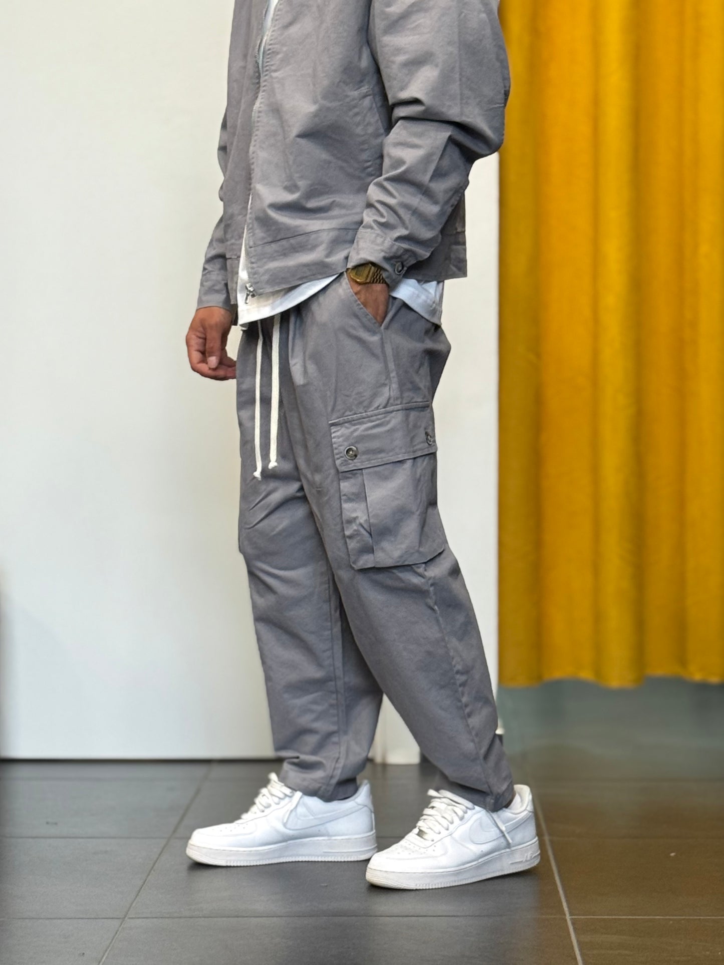 PANTALONE Cargo GRIGIO