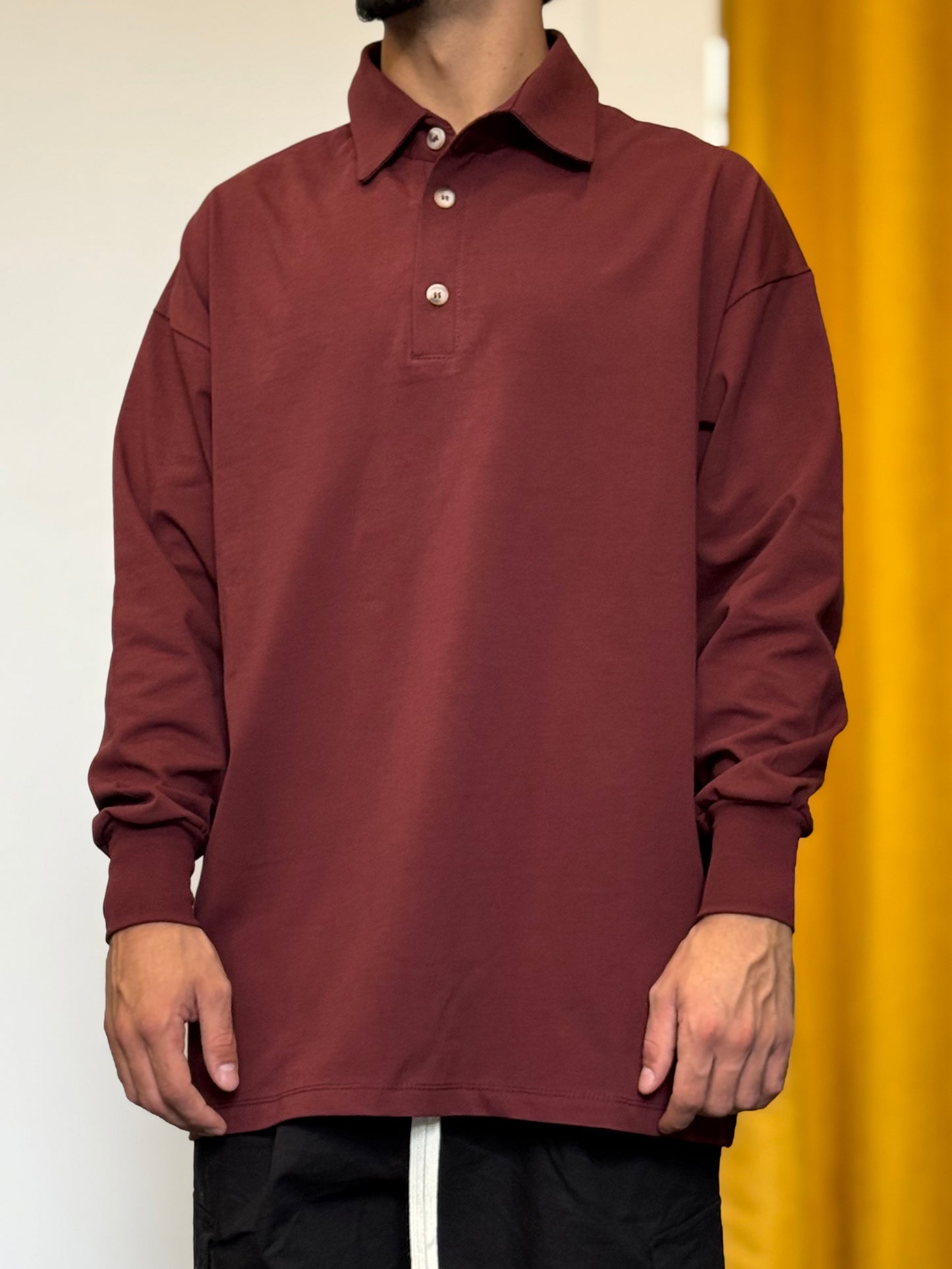 POLO Oversize BORDEAUX