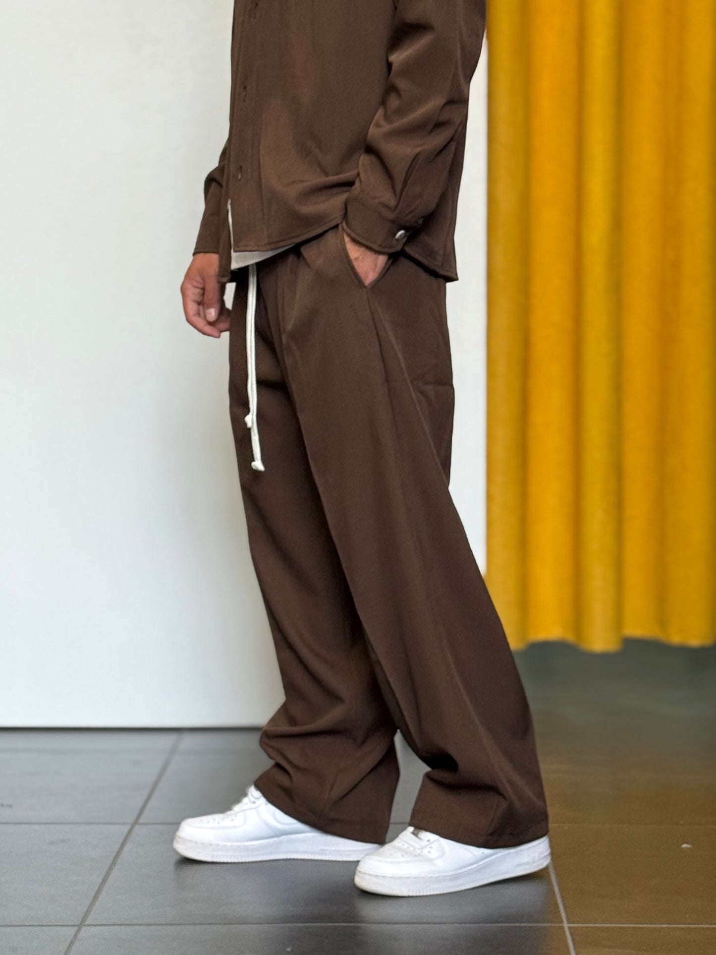 COORDINATO CASUAL Oversize MARRONE