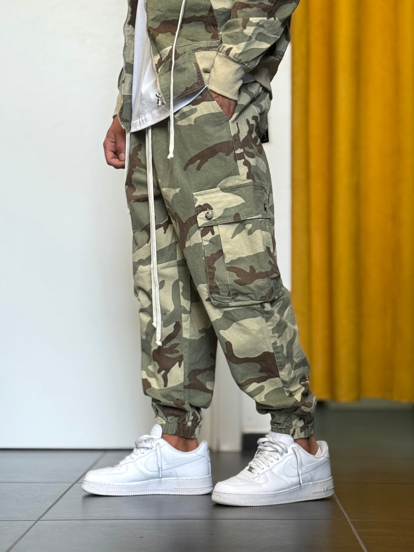 COORDINATO Cargo Camouflage VERDE
