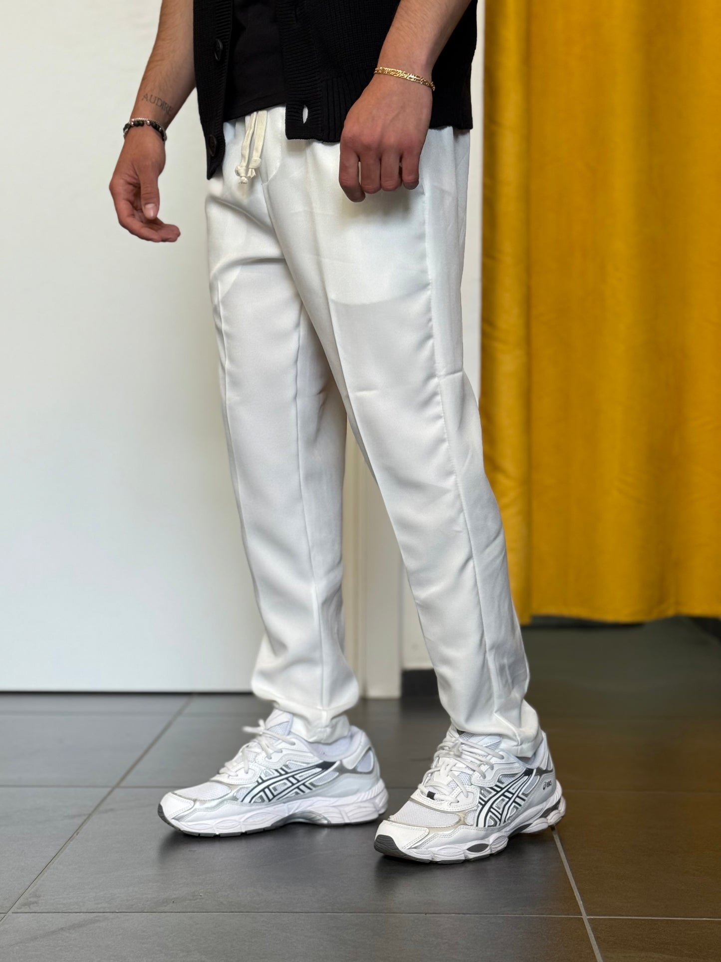 PANTALACCIO Slim Fit BIANCO