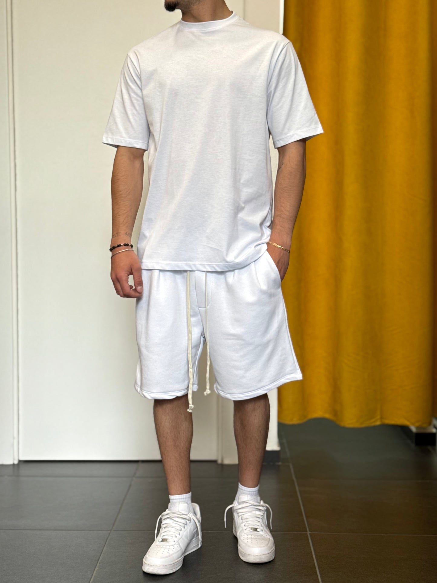 COMPLETO ESTIVO Cotone Bianco