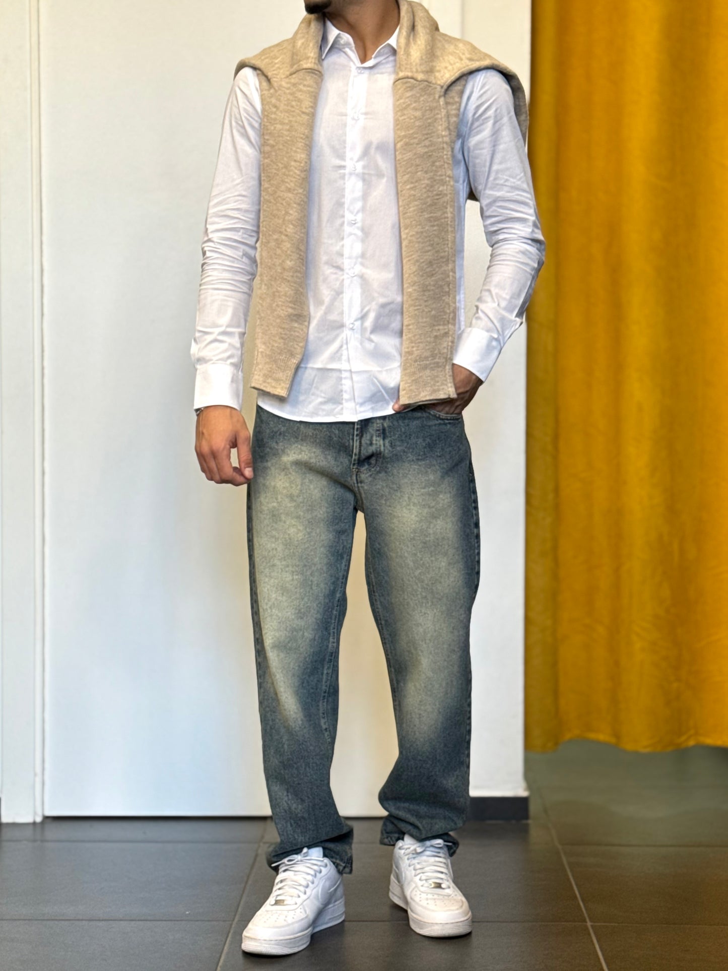 CAMICIA Slim Fit BIANCO