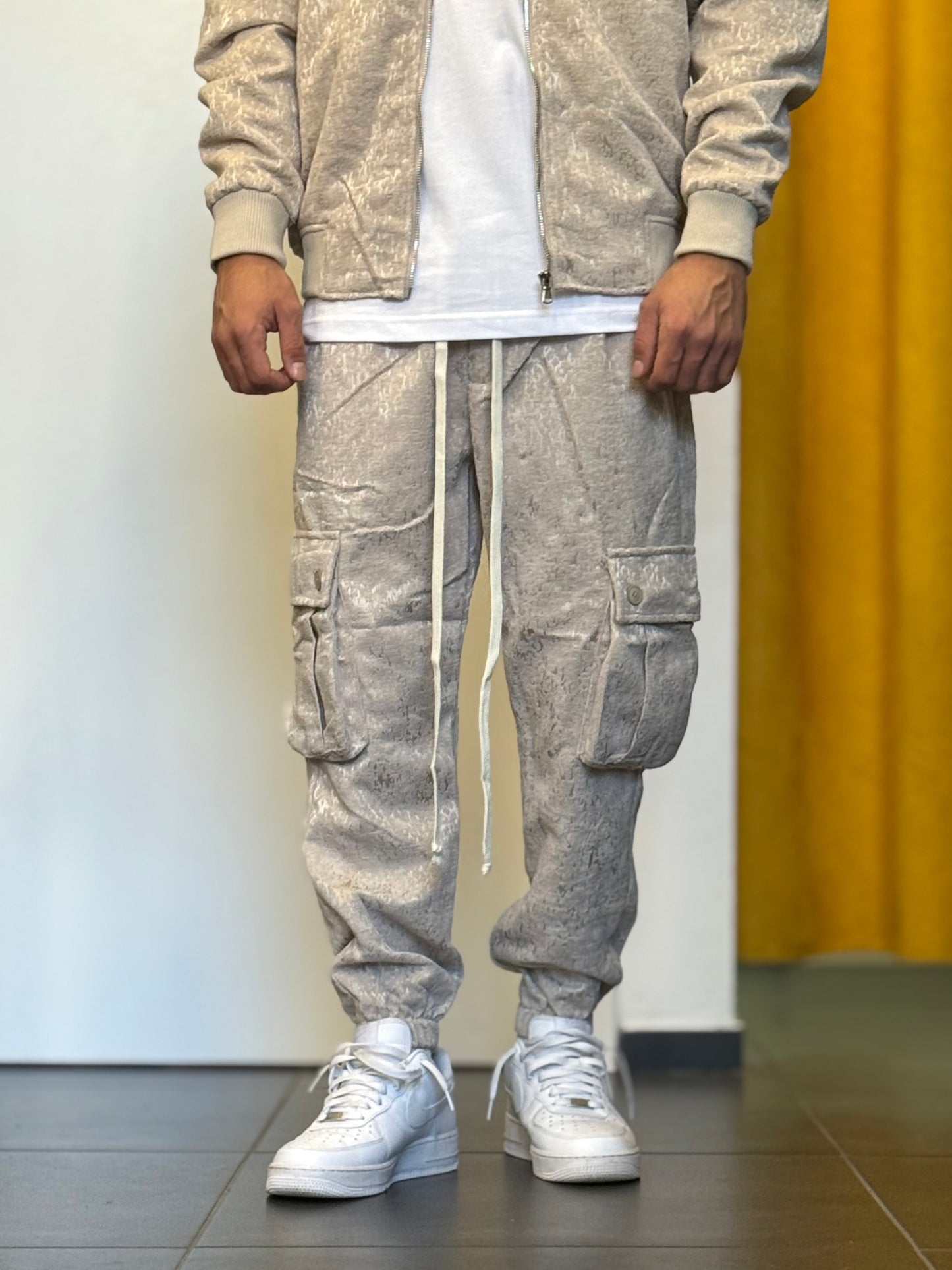 COMPLETO TUTA Cargo BEIGE CHIARO