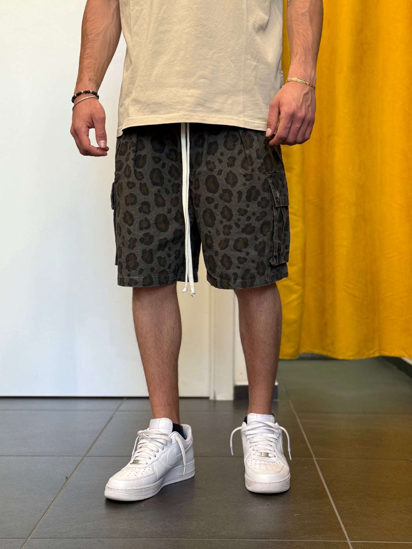 BERMUDA CARGO Fantasia Leopard