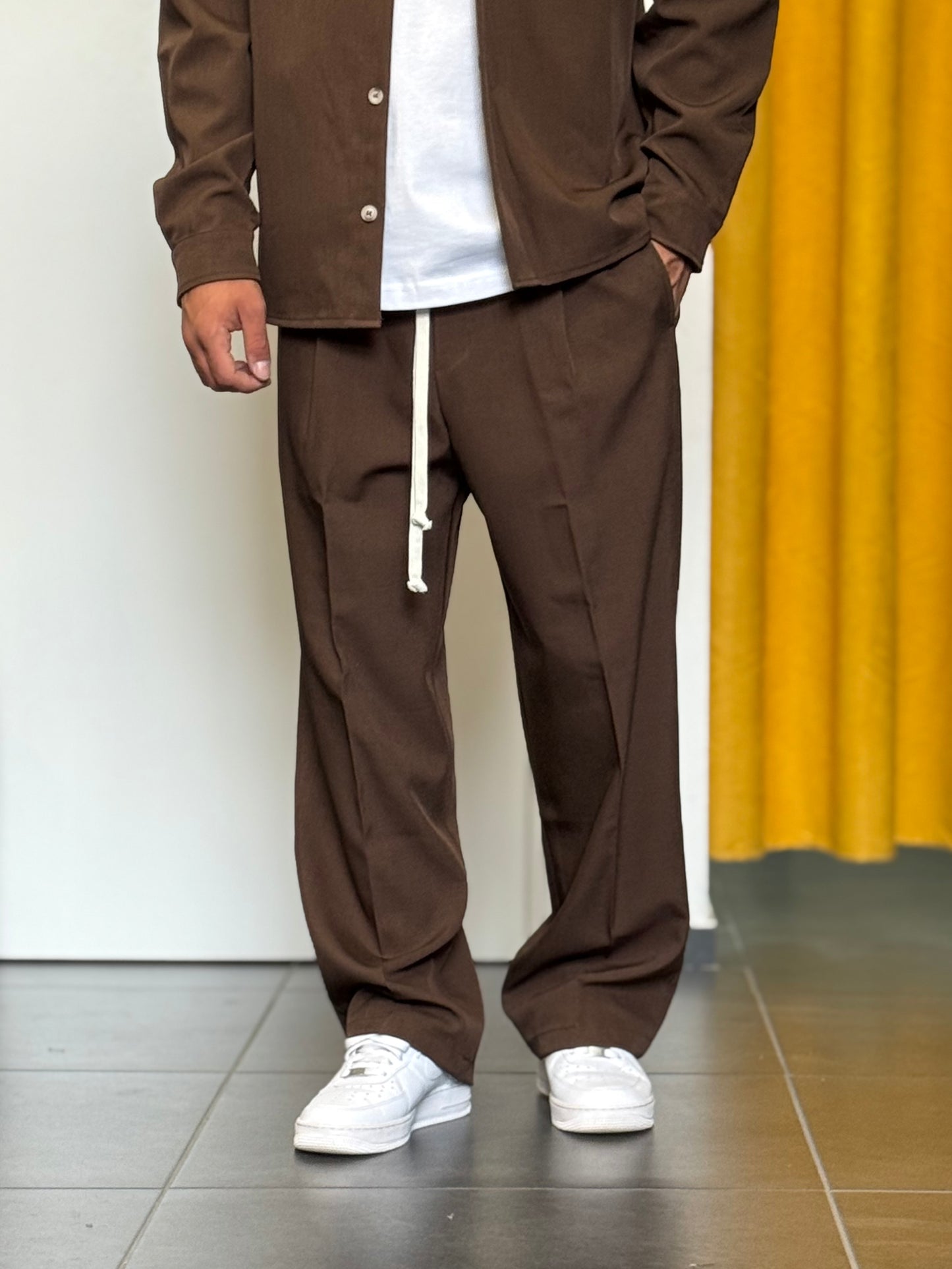 COORDINATO CASUAL Oversize MARRONE