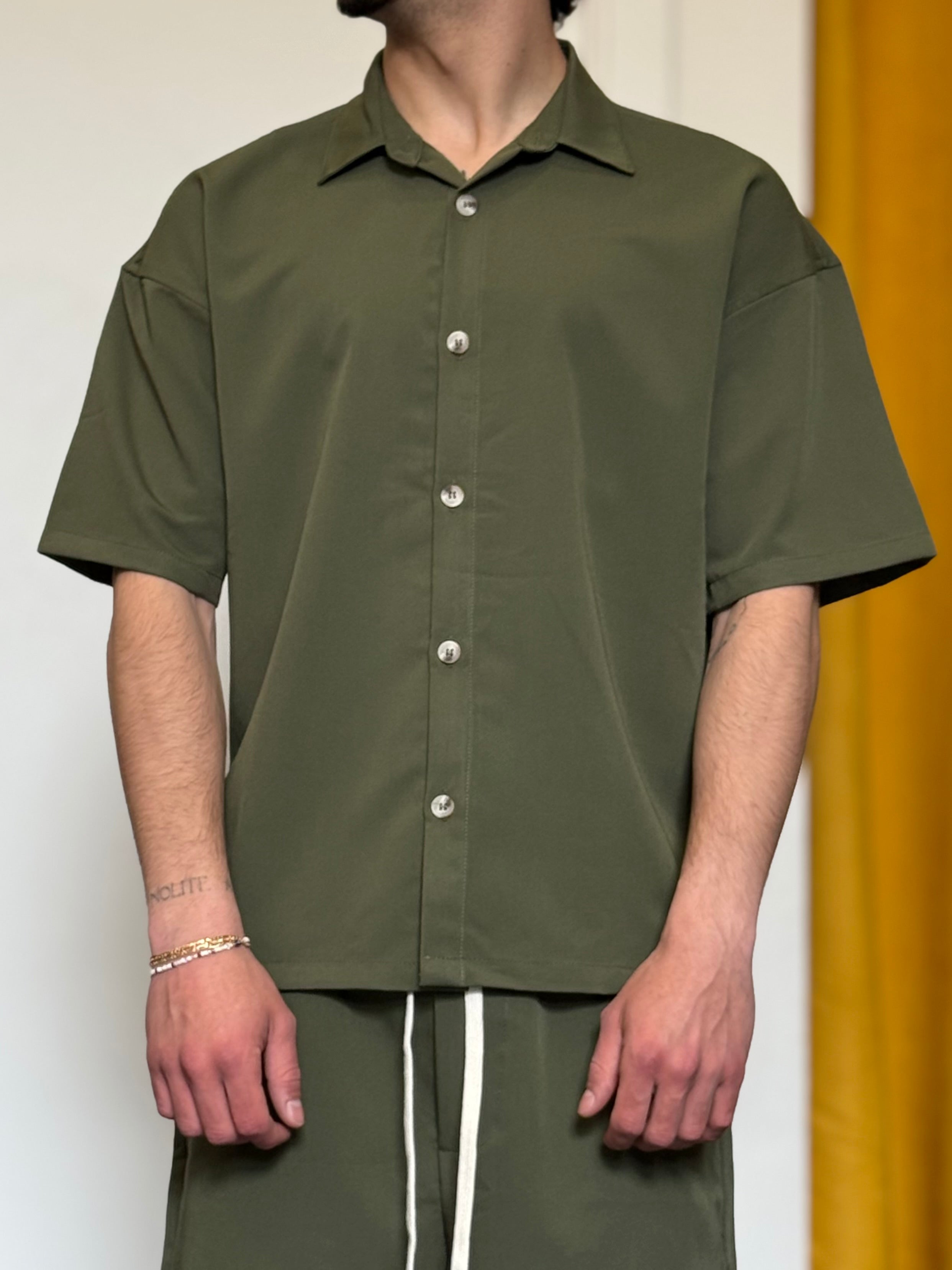 COORDINATO Camicia VERDE