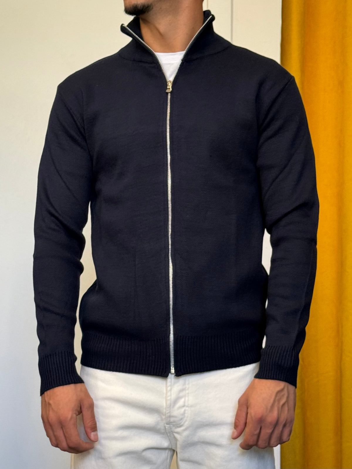 MAGLIONE Full Zip BLU