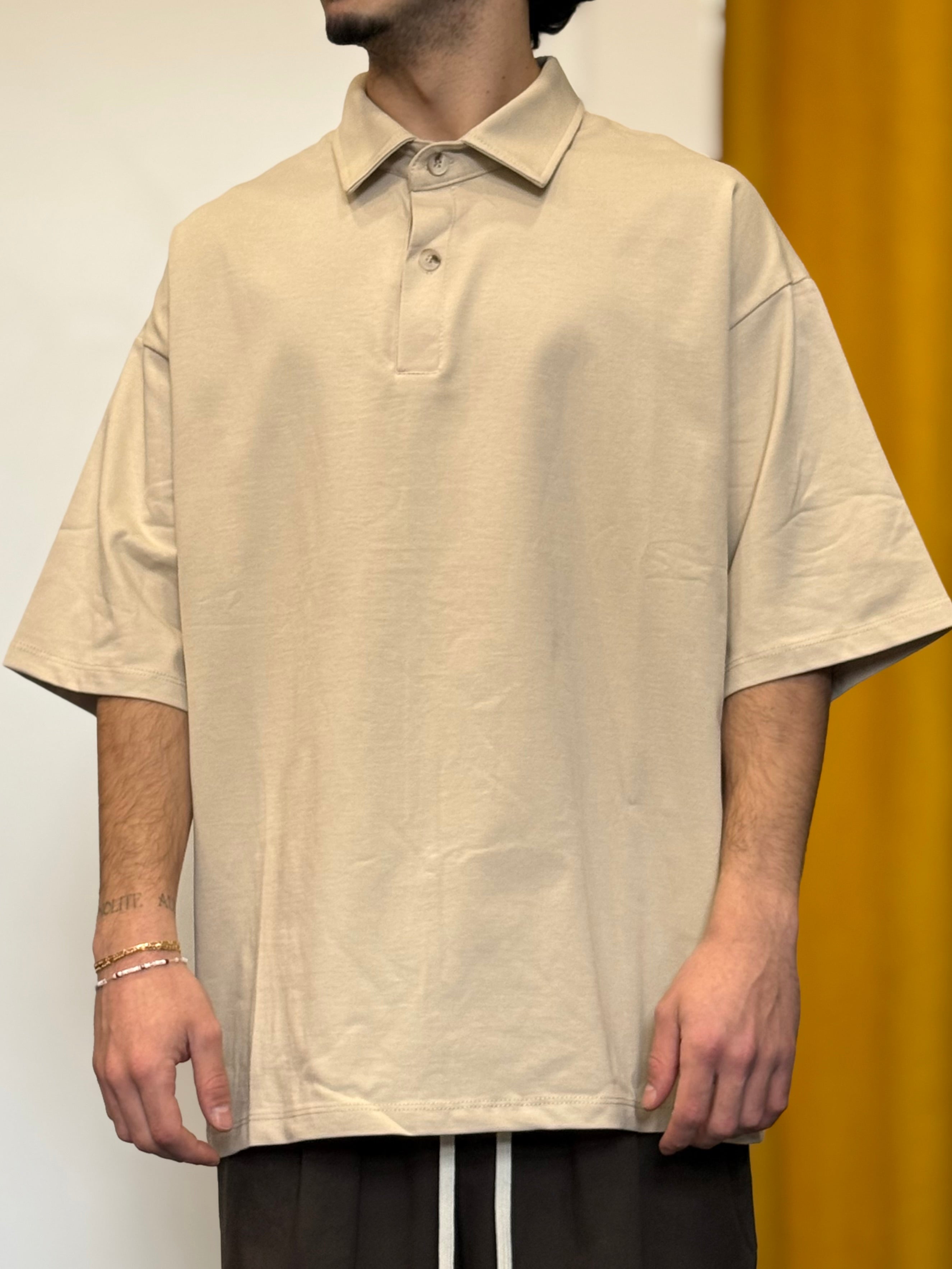 POLO Oversize BEIGE
