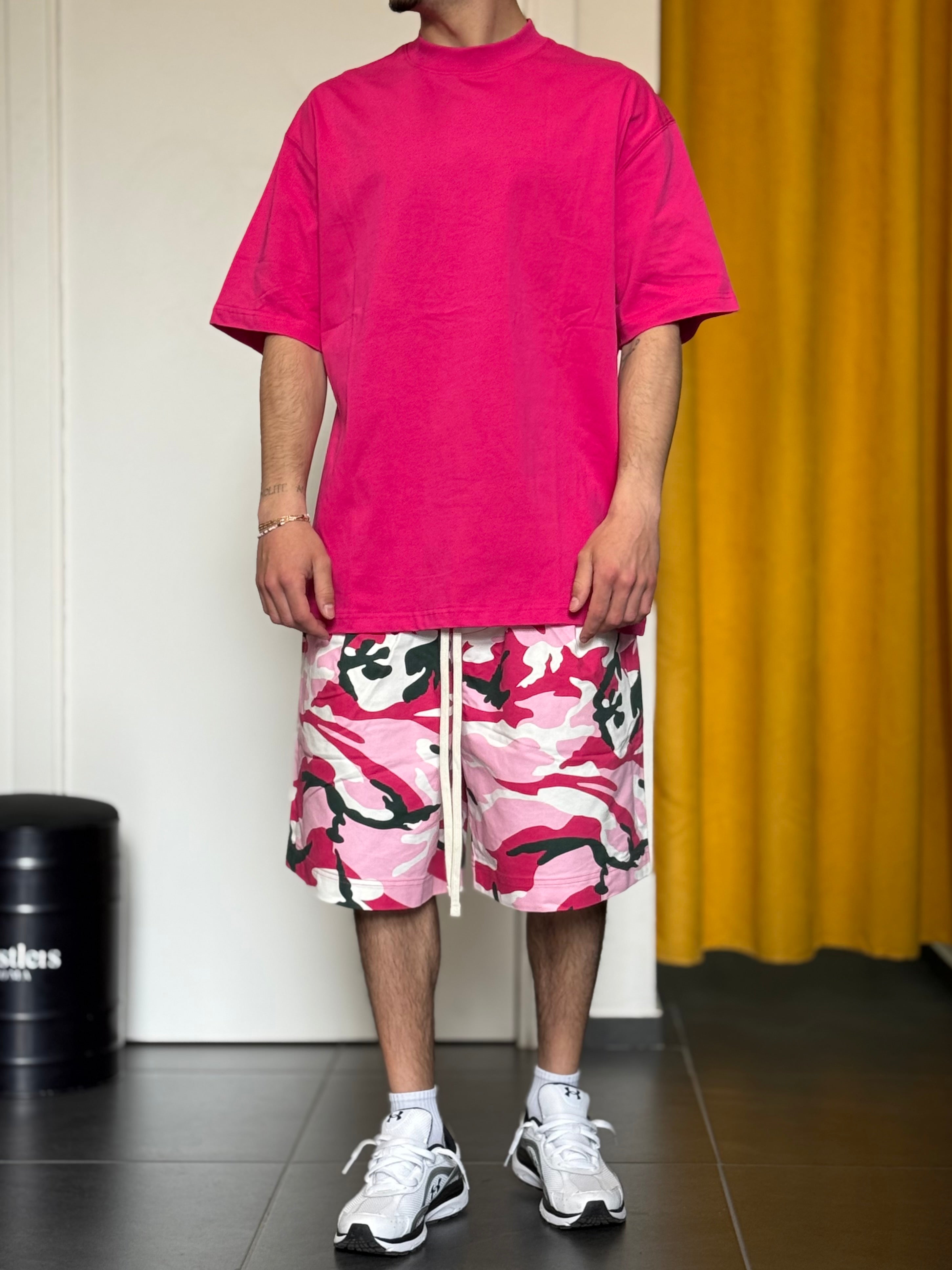 BERMUDA CAMO -PREMIUM- Over ROSA