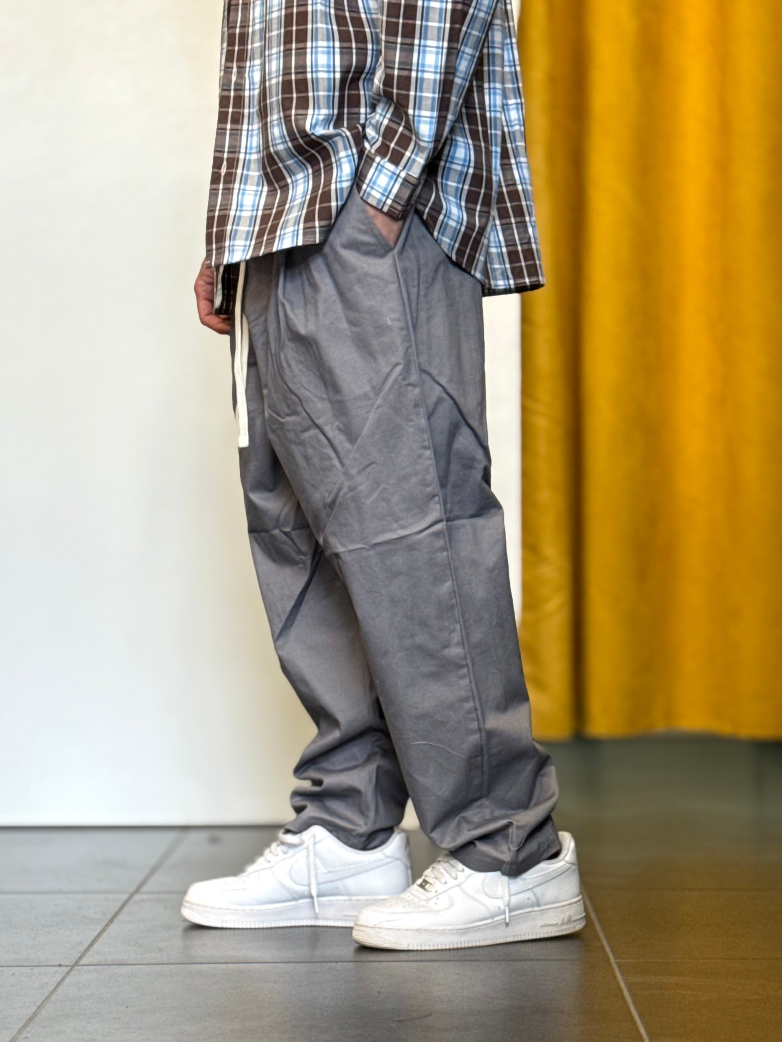 PANTALONE Casual Over GRIGIO