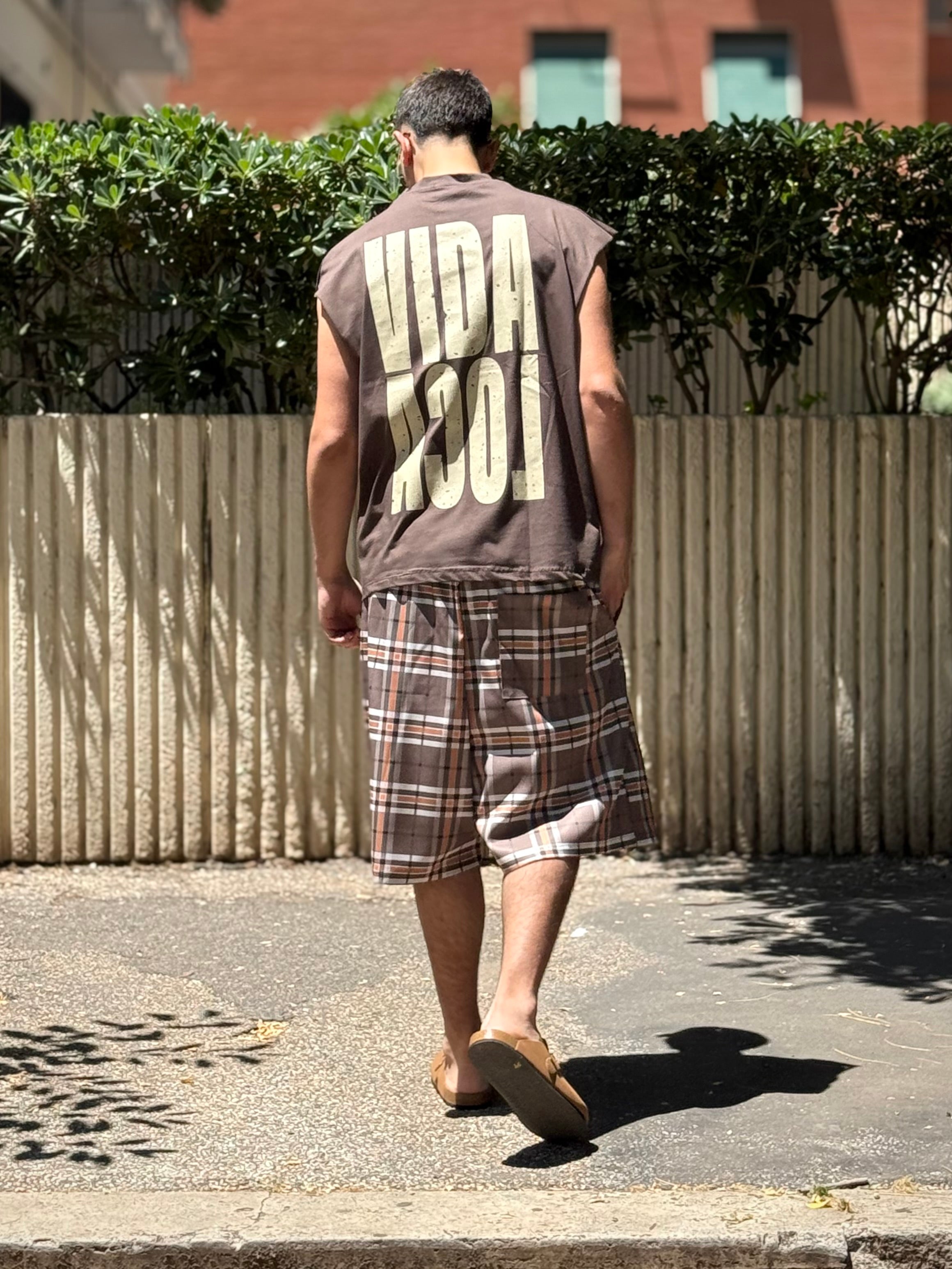 T-SHIRT Vida Loca MARRONE