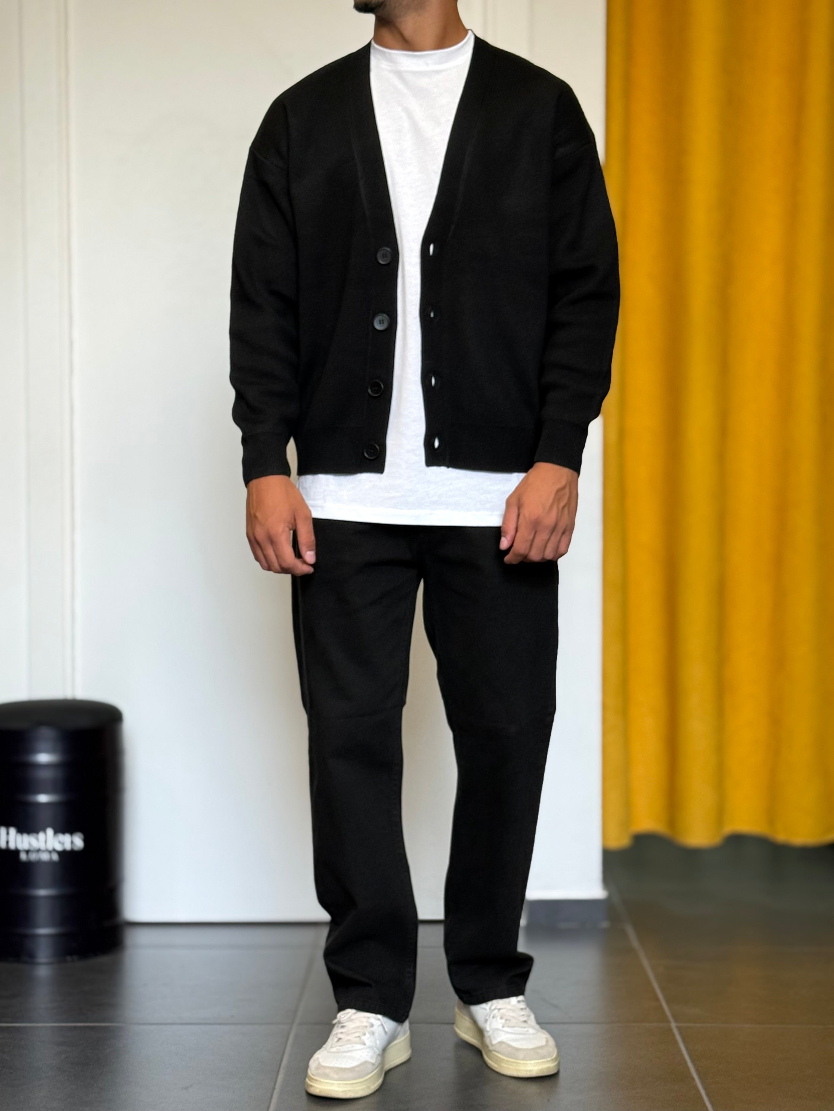 CARDIGAN Regular Fit NERO