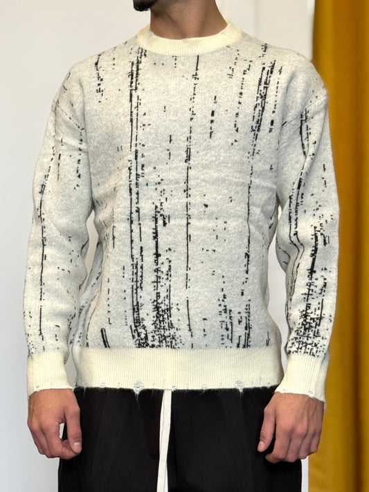 MAGLIONE Fantasia BIANCO