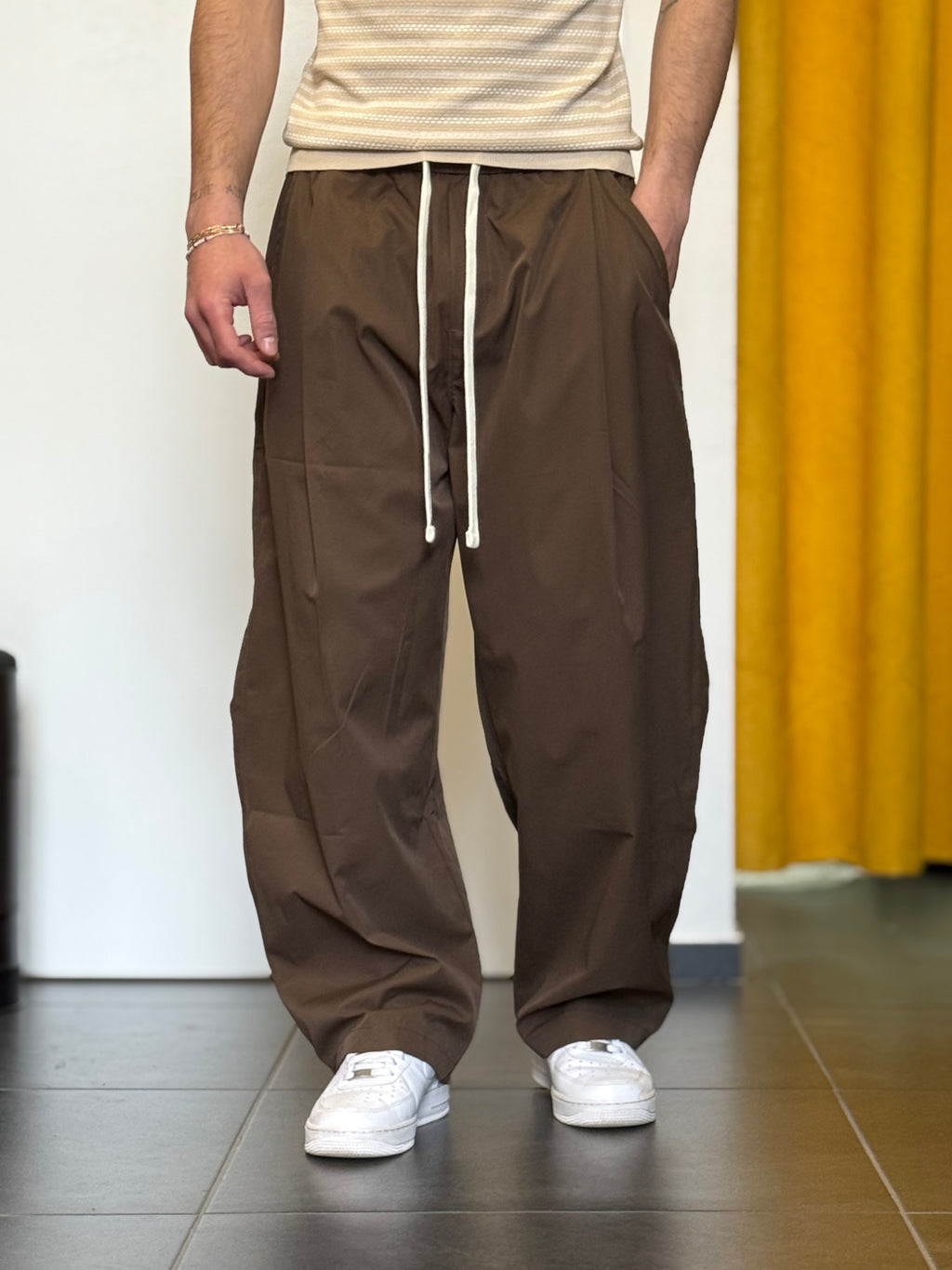 PANTALACCIO Balloon MARRONE