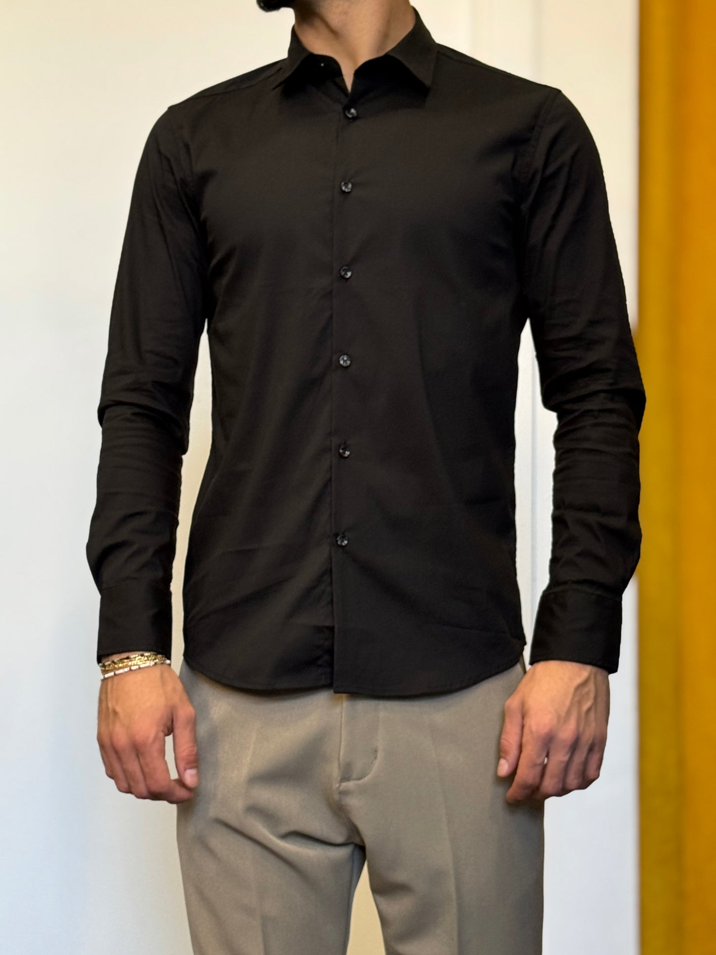 CAMICIA Slim Fit NERO