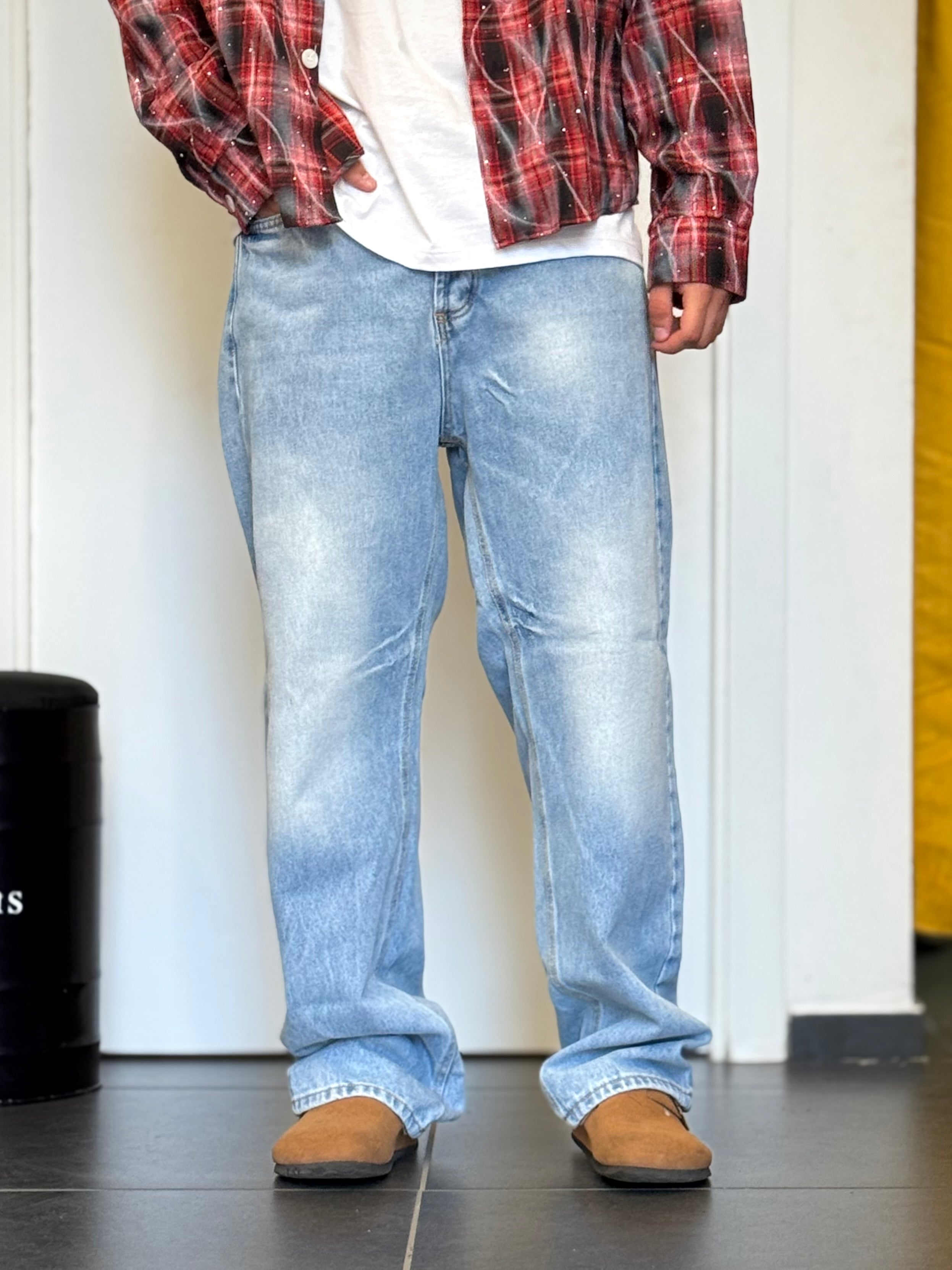 DENIM Baggy BLU CHIARO
