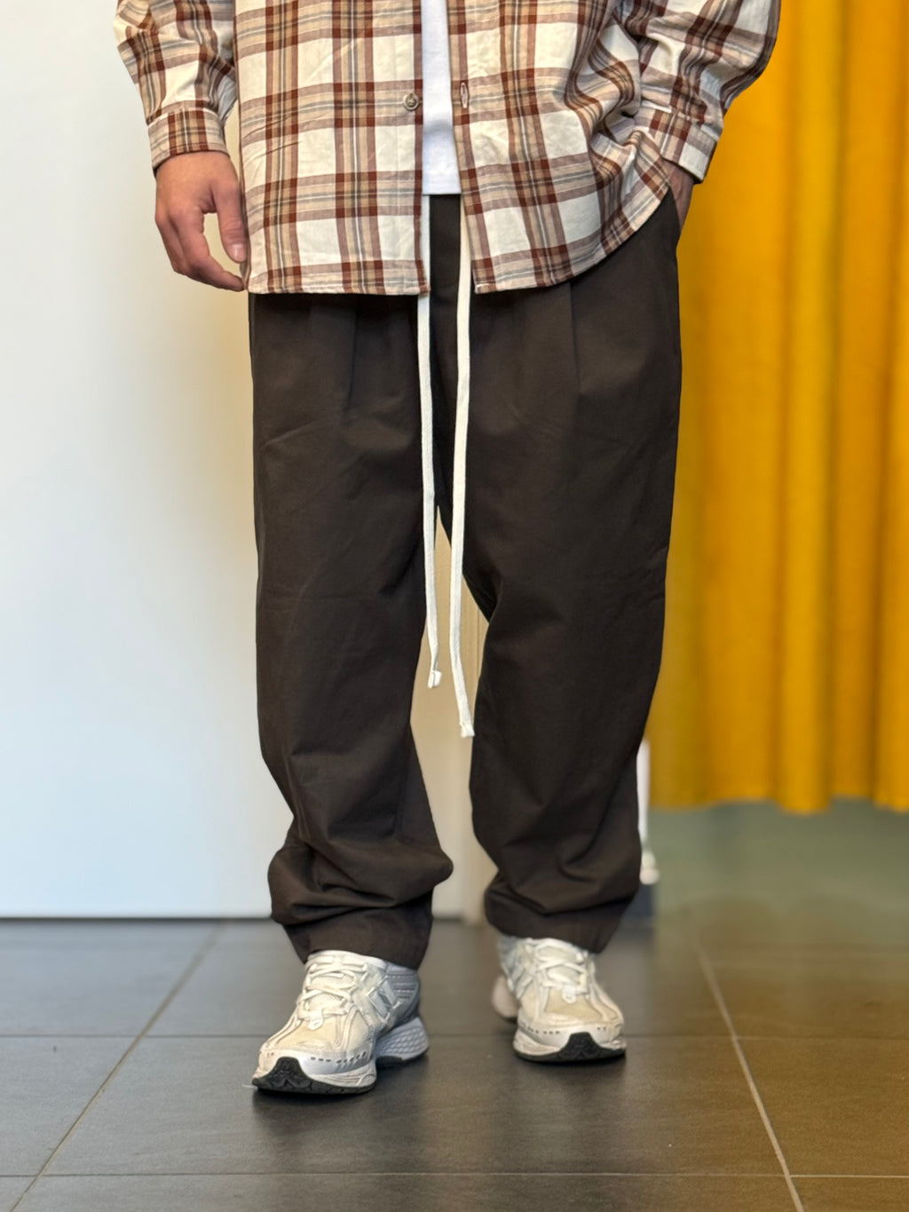 PANTALONE Casual Over MARRONE