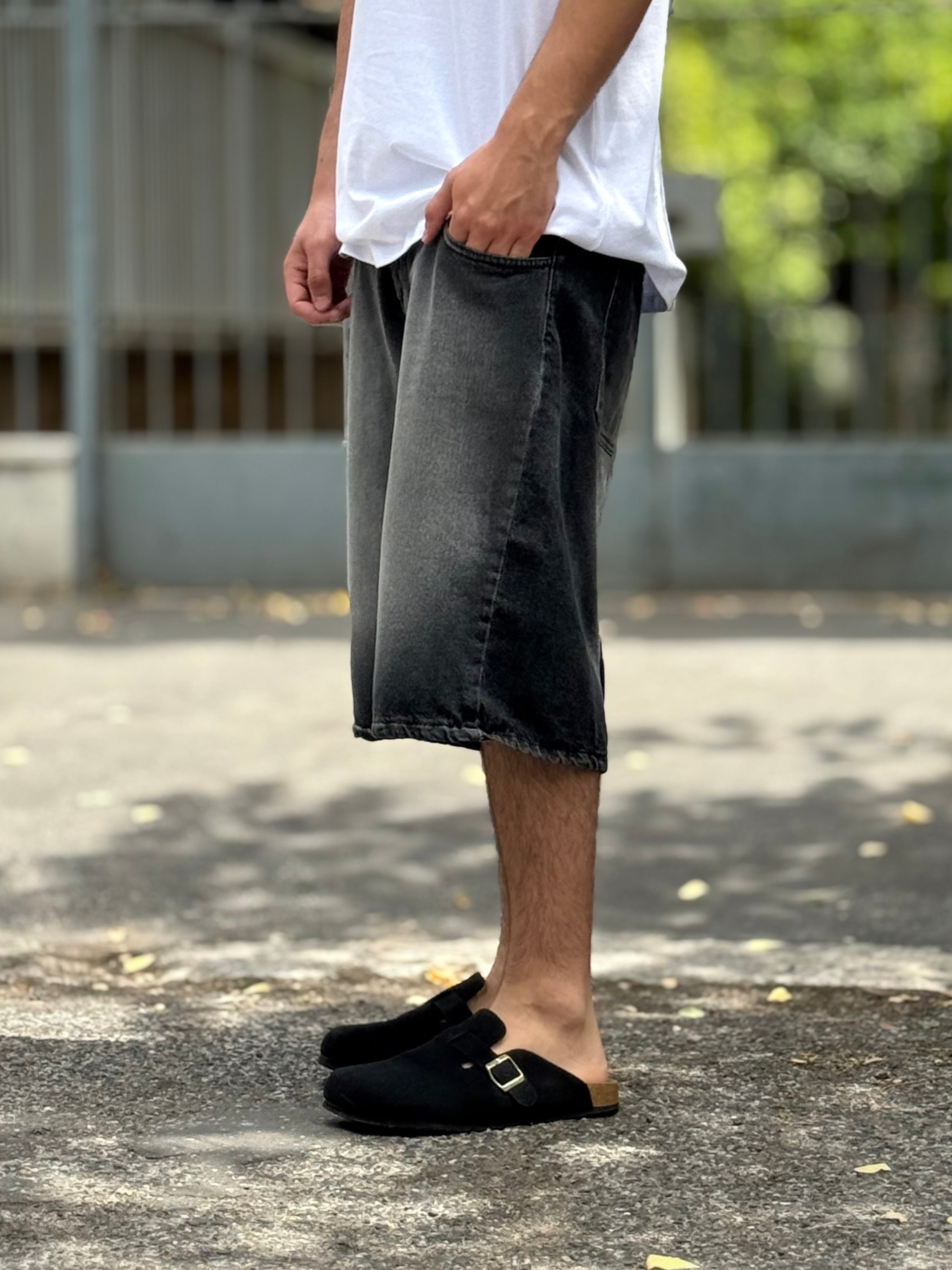 BERMUDA Denim NERO