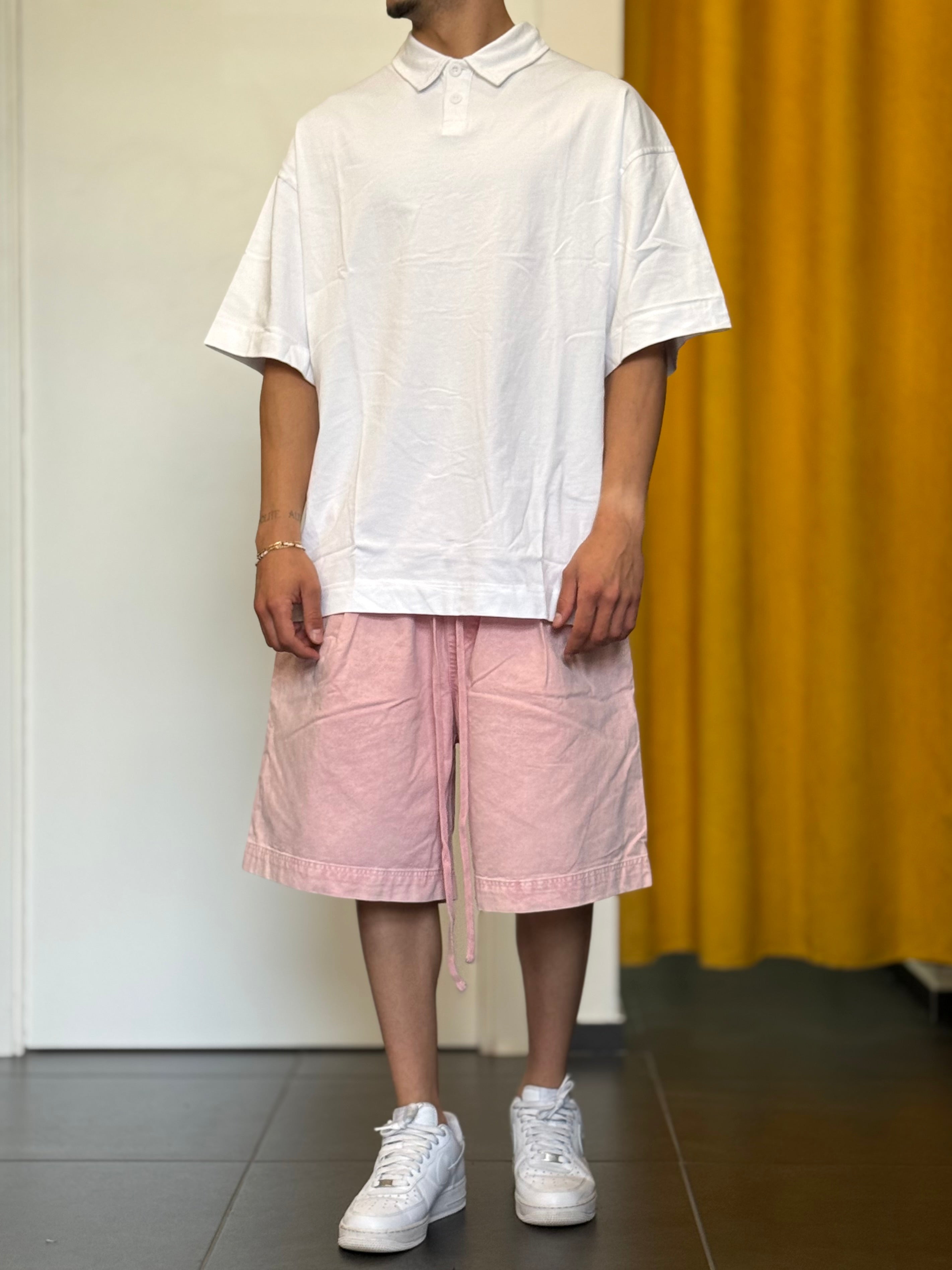 POLO Over Stone Washed BIANCO
