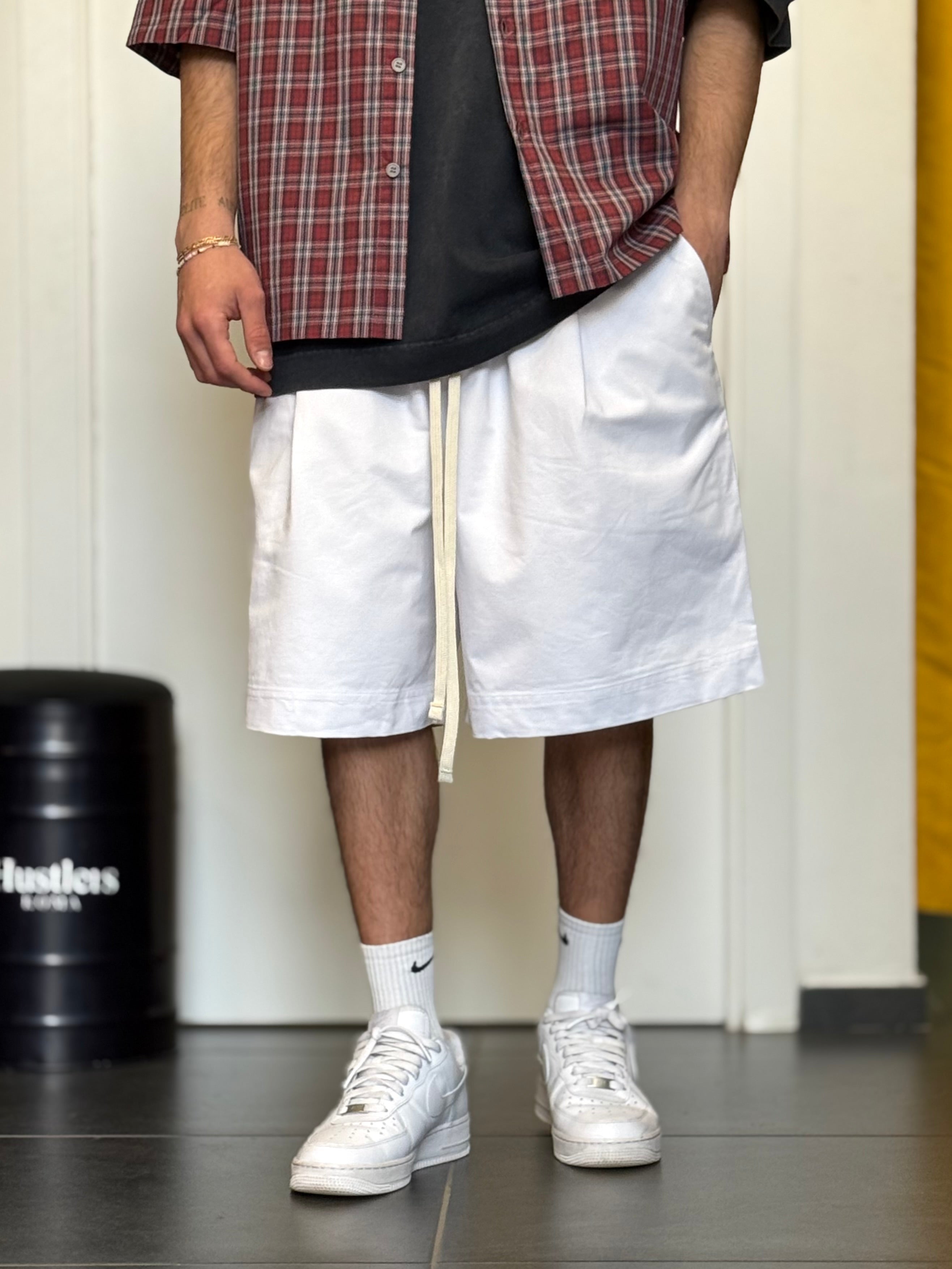 BERMUDA -PREMIUM- Oversize BIANCO