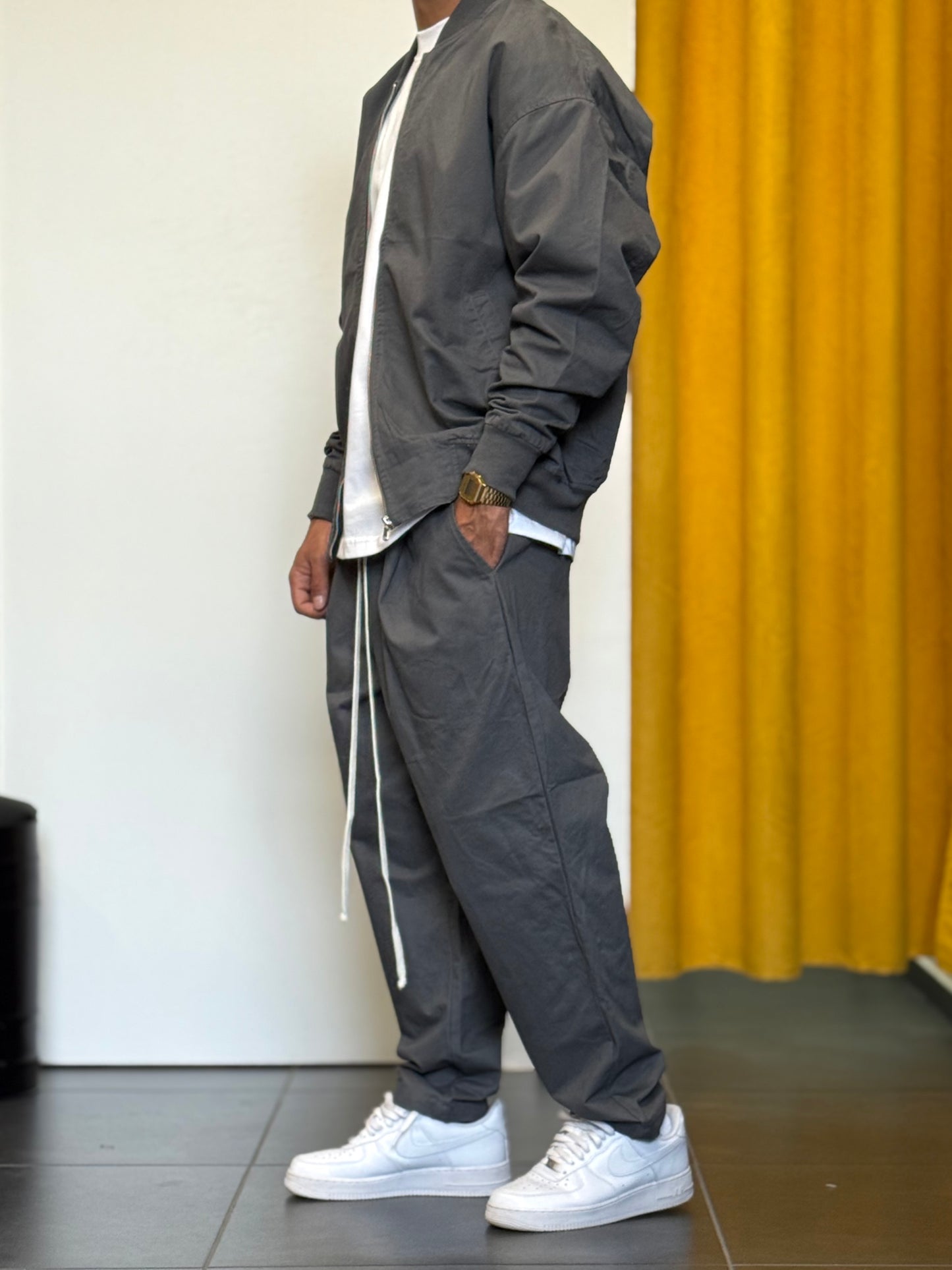GIACCA Bomber GRIGIO