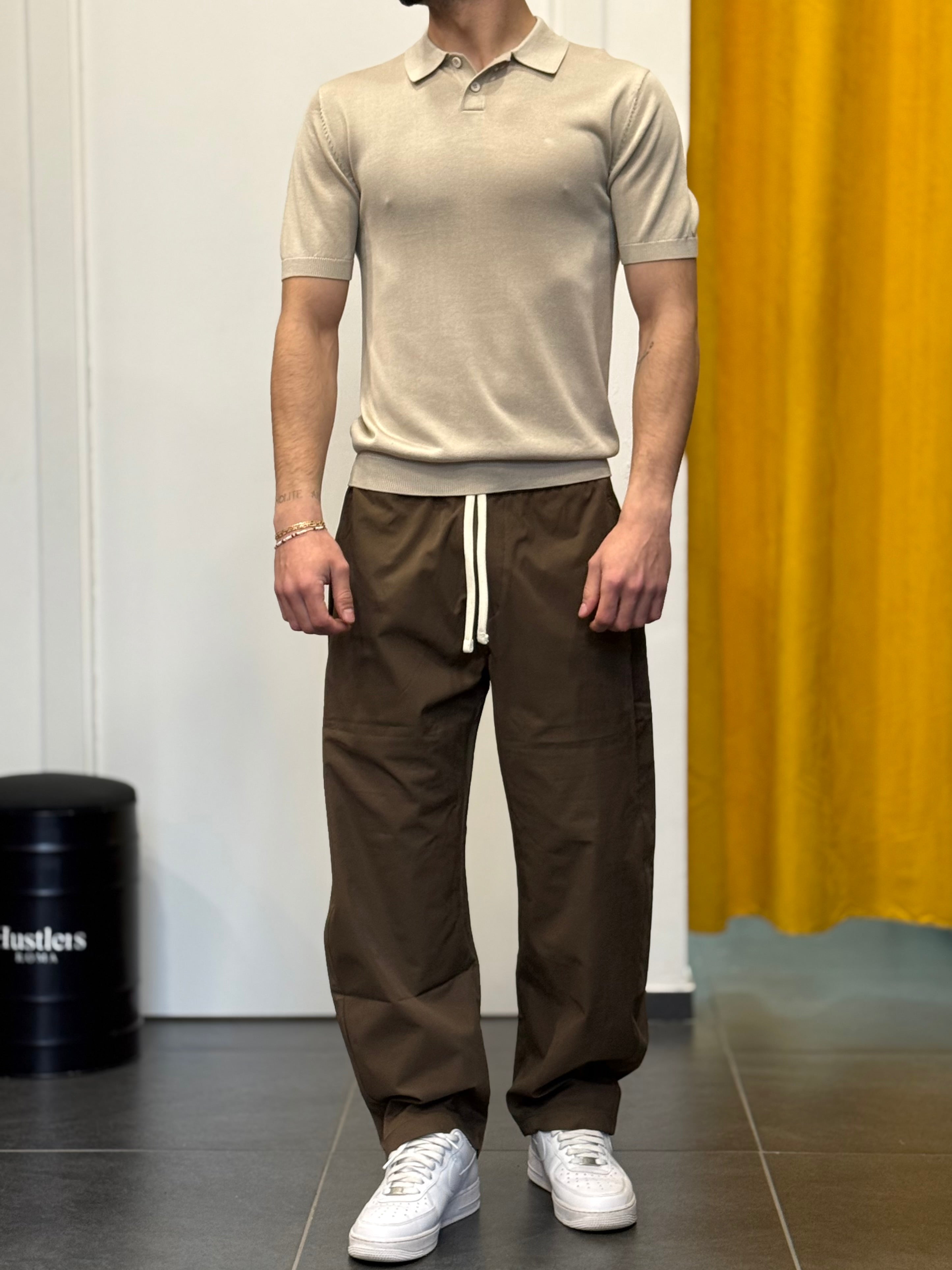 PANTALACCIO Over MARRONE