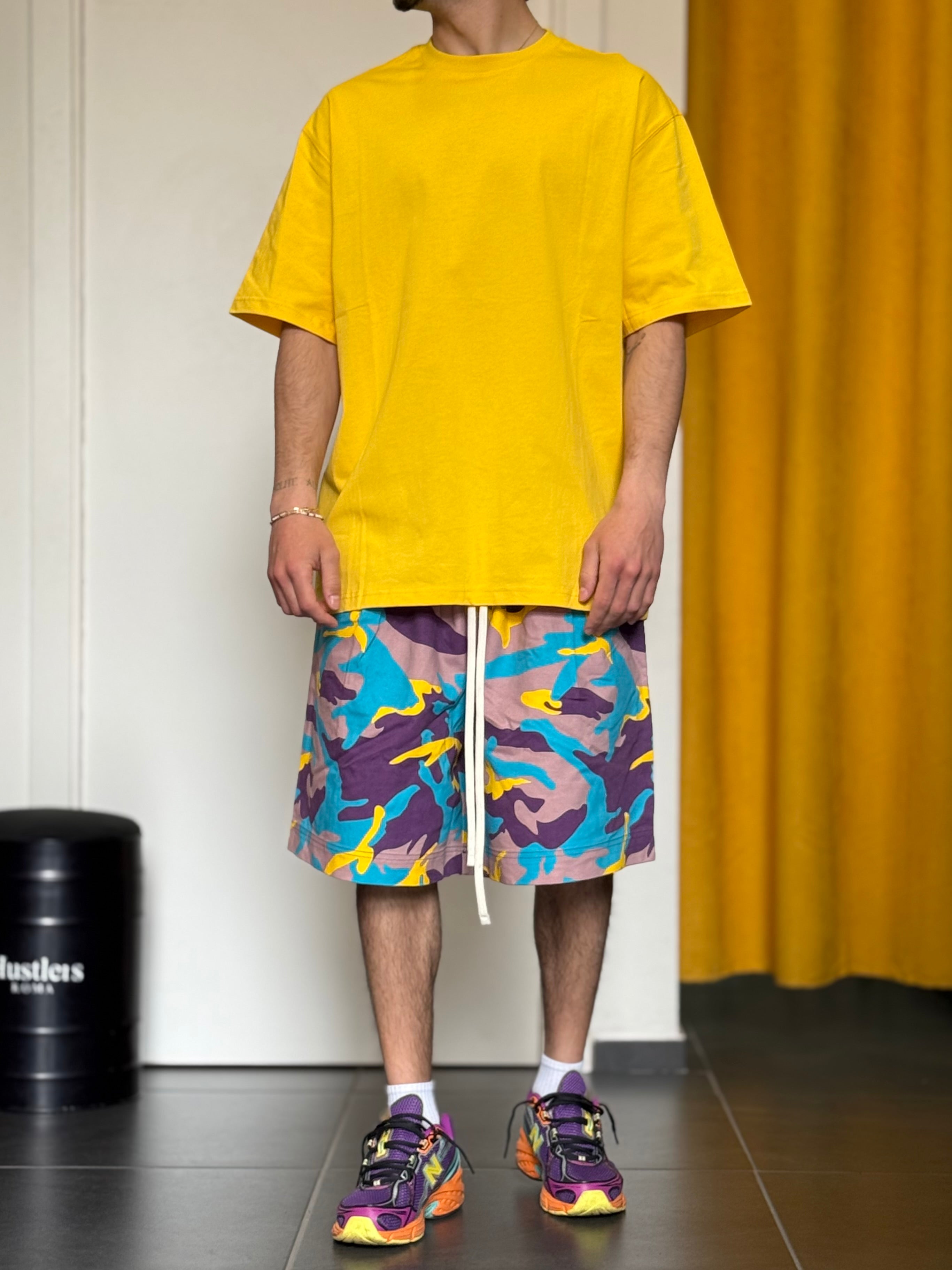 BERMUDA CAMO -PREMIUM- Over VIOLA