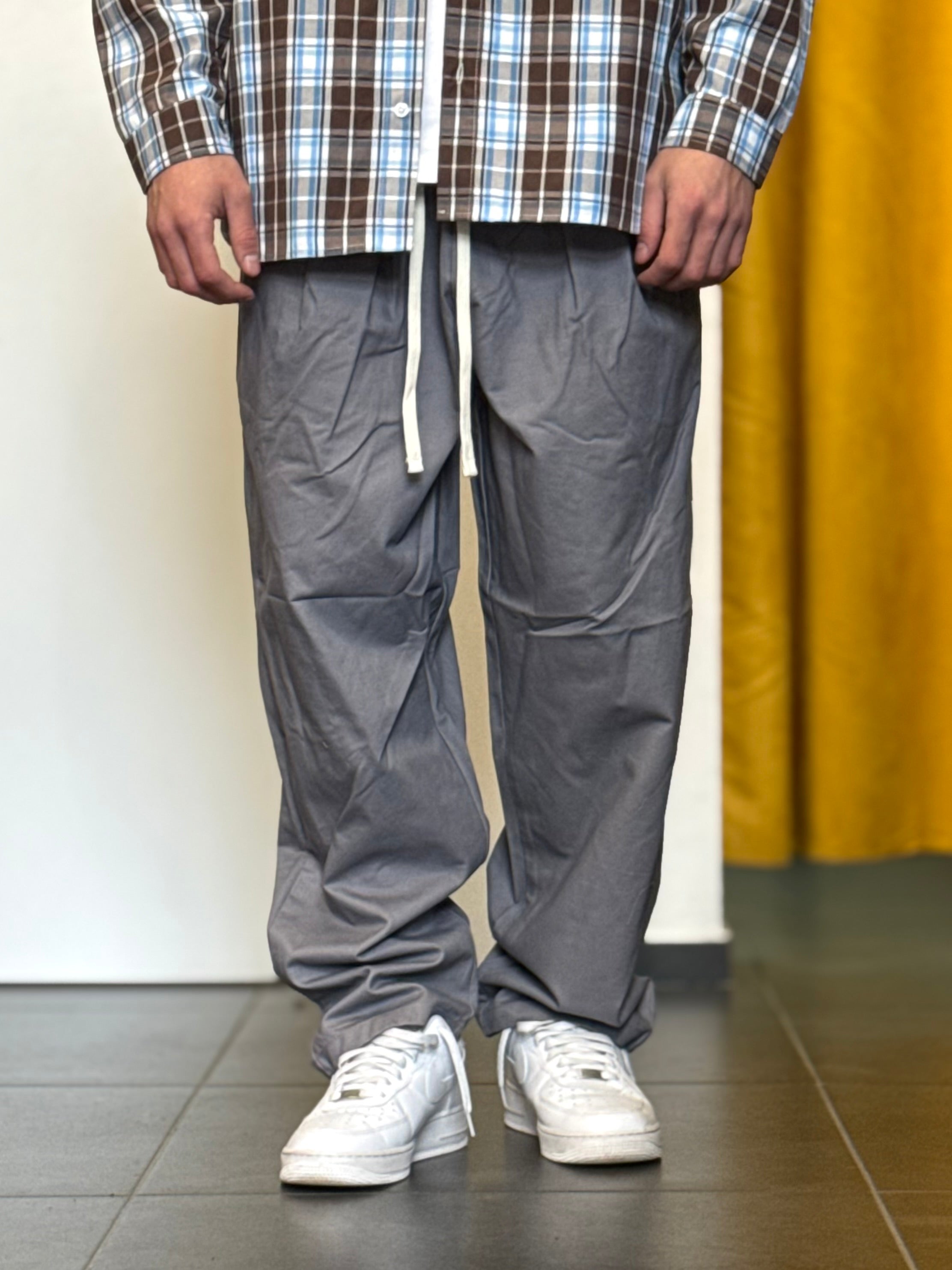 PANTALONE Casual Over GRIGIO