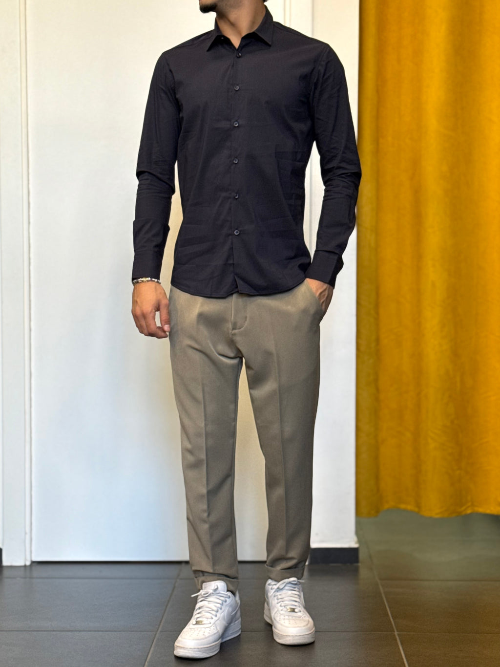 CAMICIA Slim Fit BLU NAVY