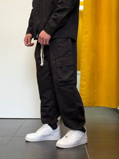 COMPLETO Camicia/Pantalone NERO