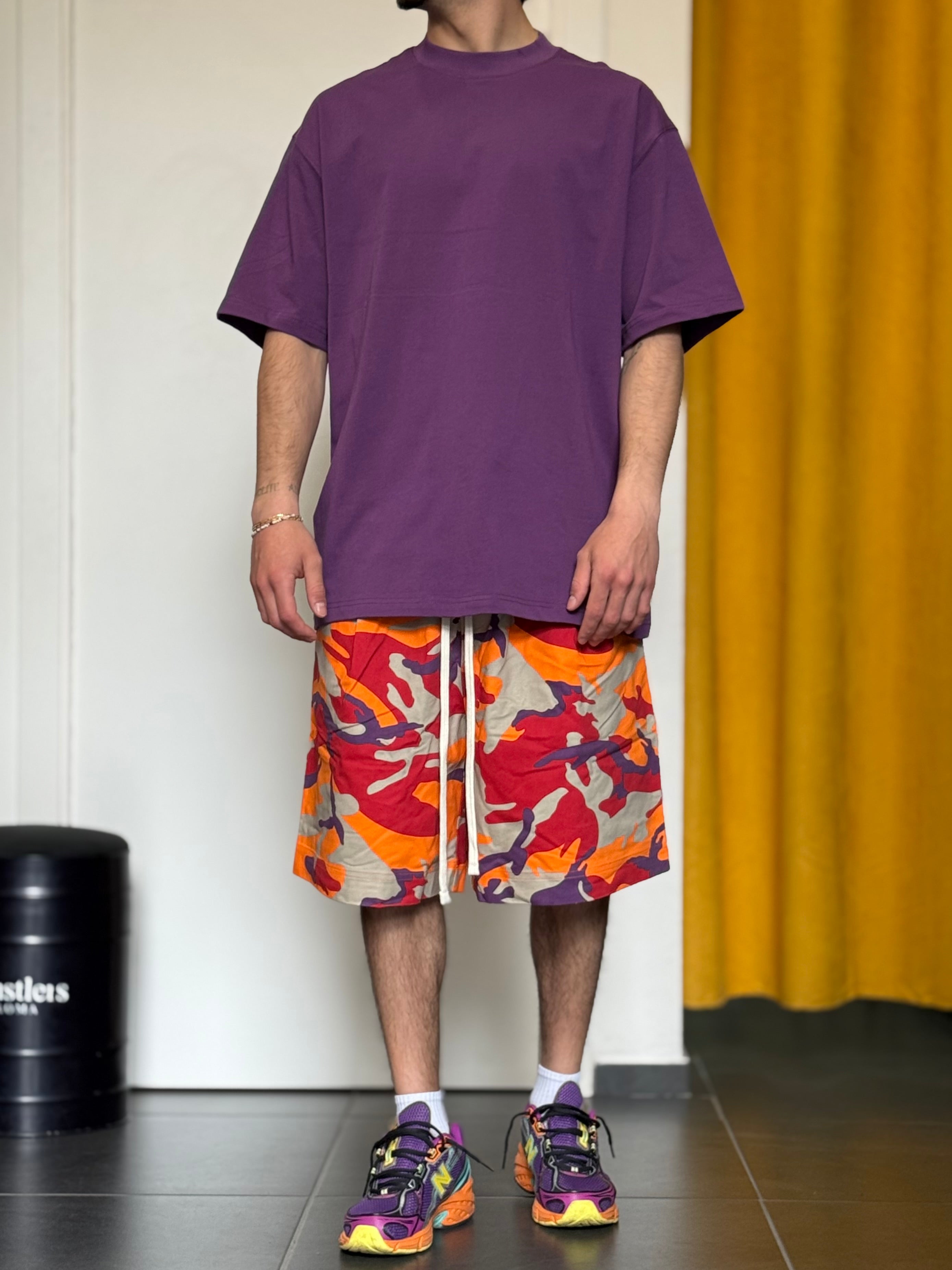 BERMUDA CAMO -PREMIUM- Over ARANCIO