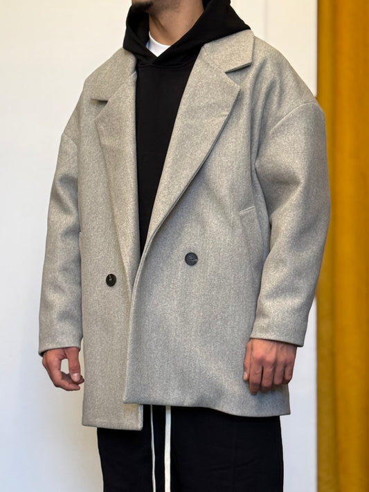 CAPPOTTO Doppio Petto Oversize GRIGIO