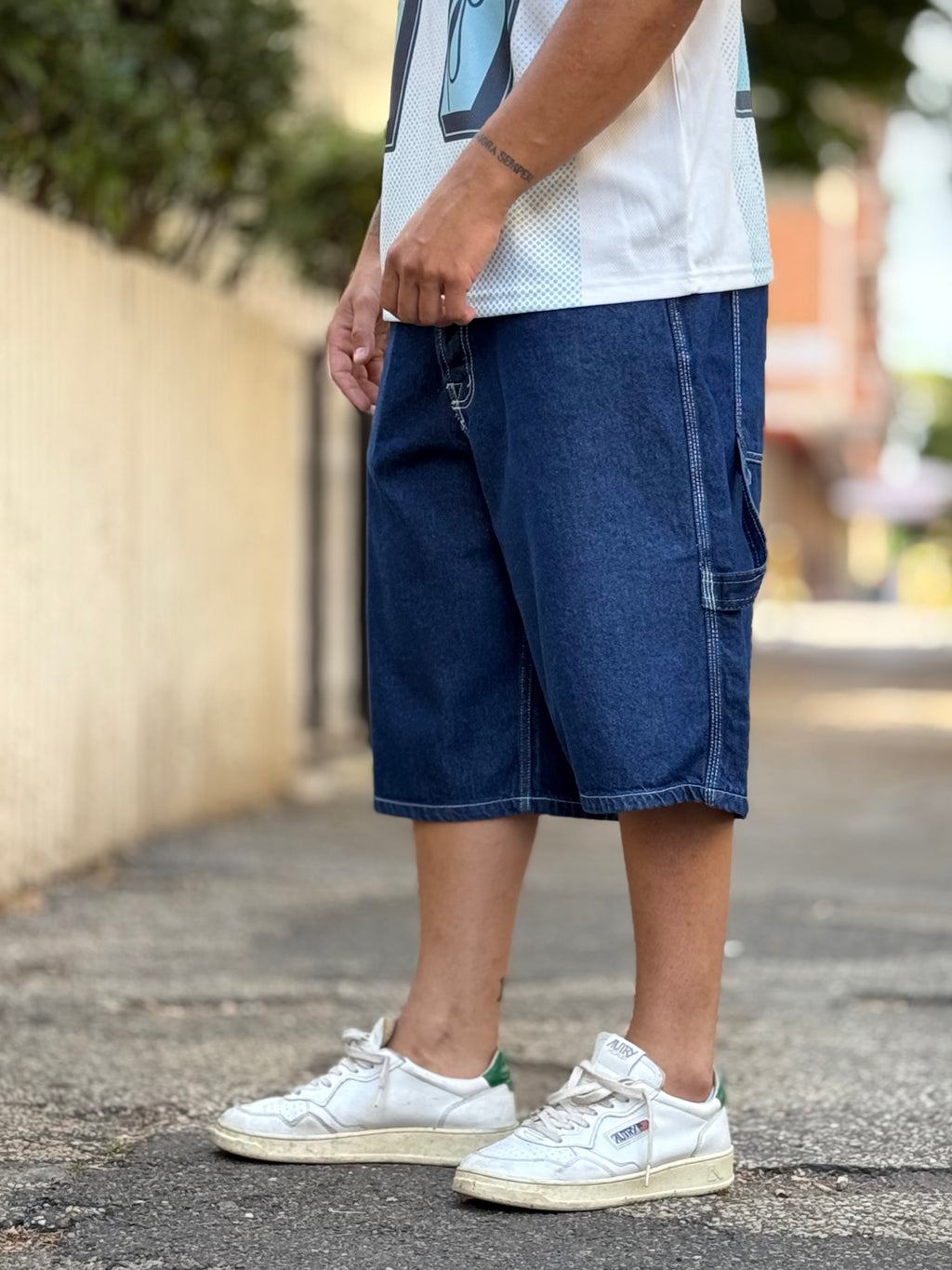 BERMUDA Denim Carpenter BLU SCURO