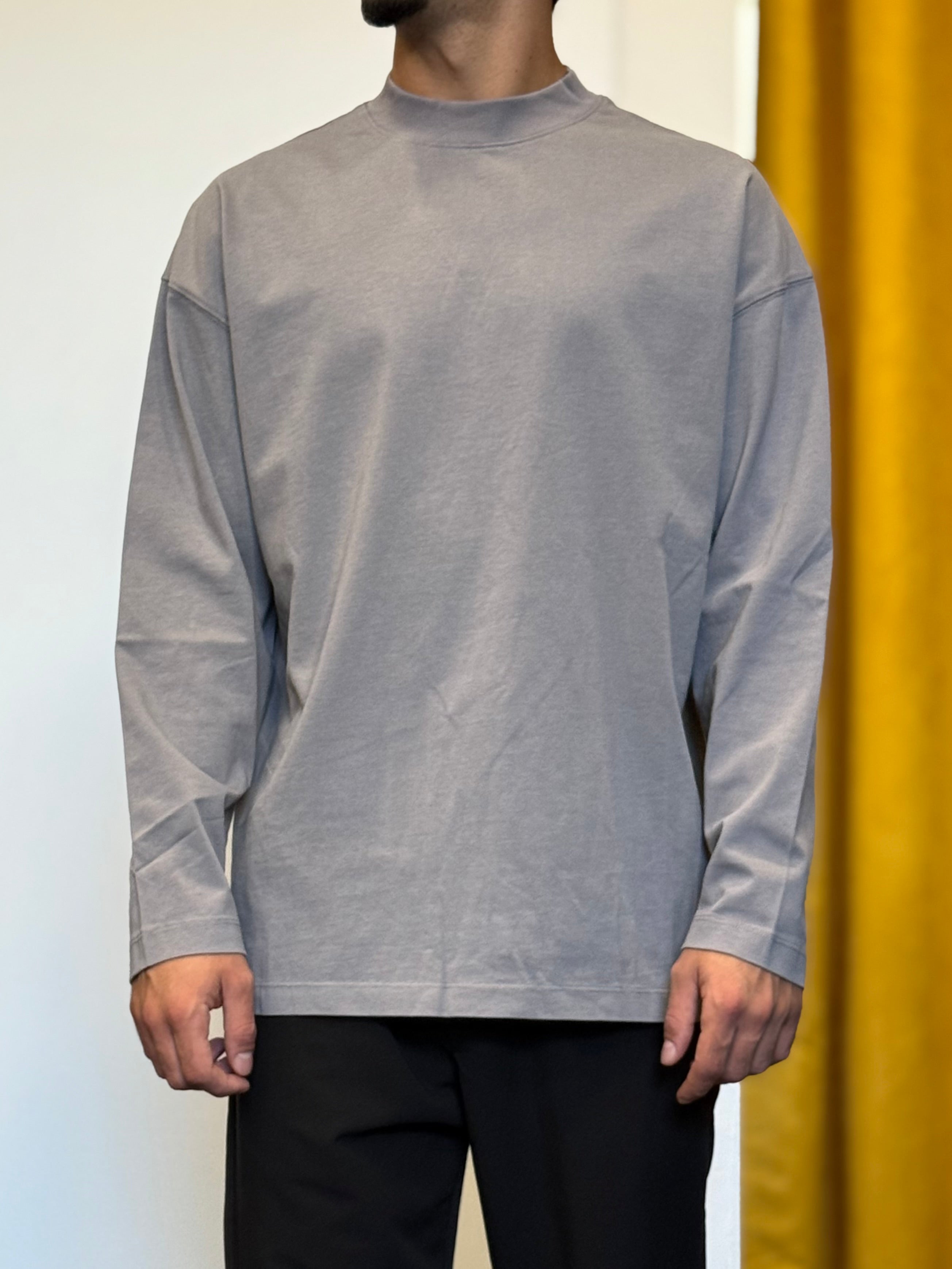 T-SHIRT Maniche Lunghe GRIGIO