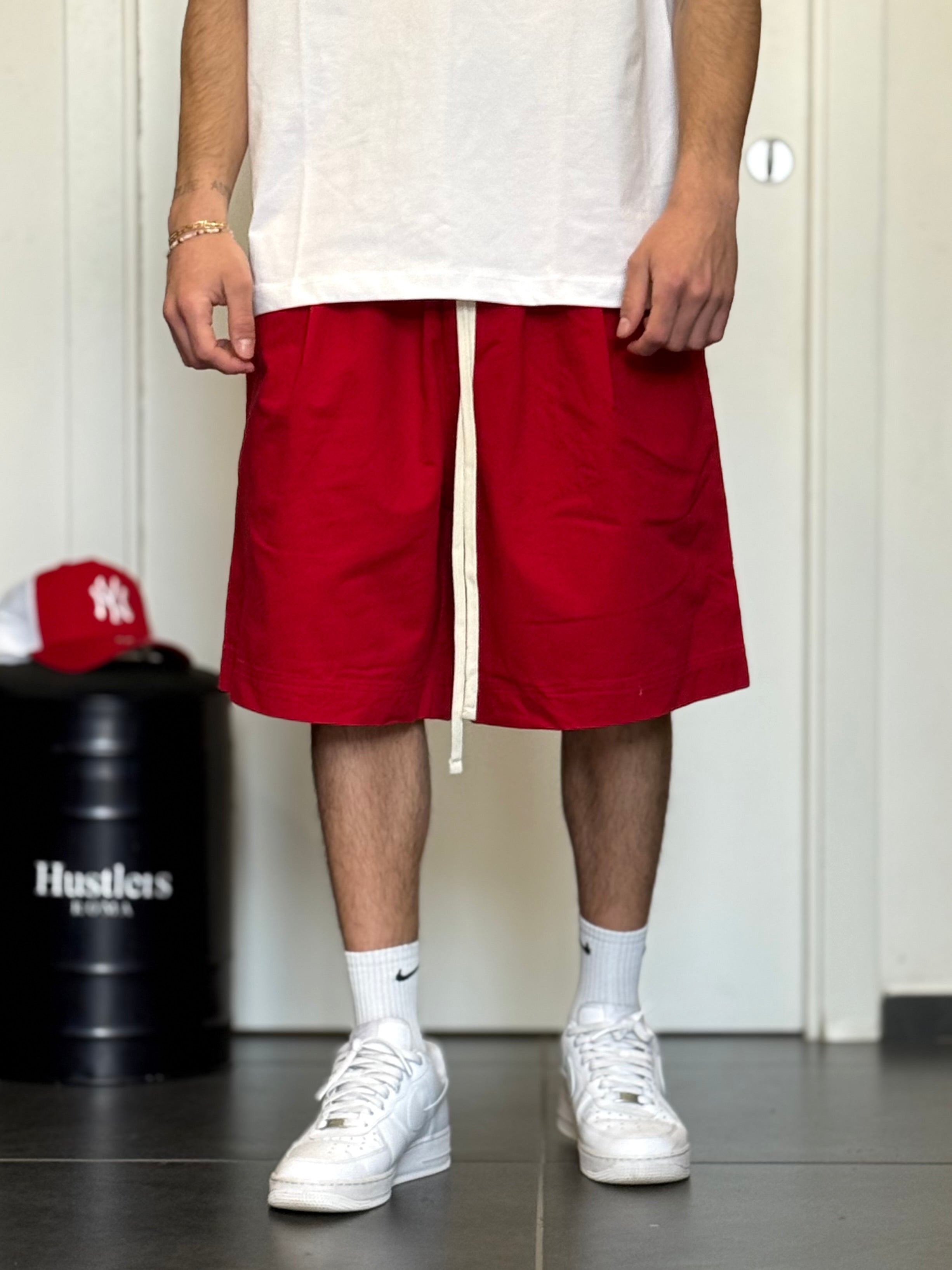 BERMUDA -PREMIUM- Oversize ROSSO