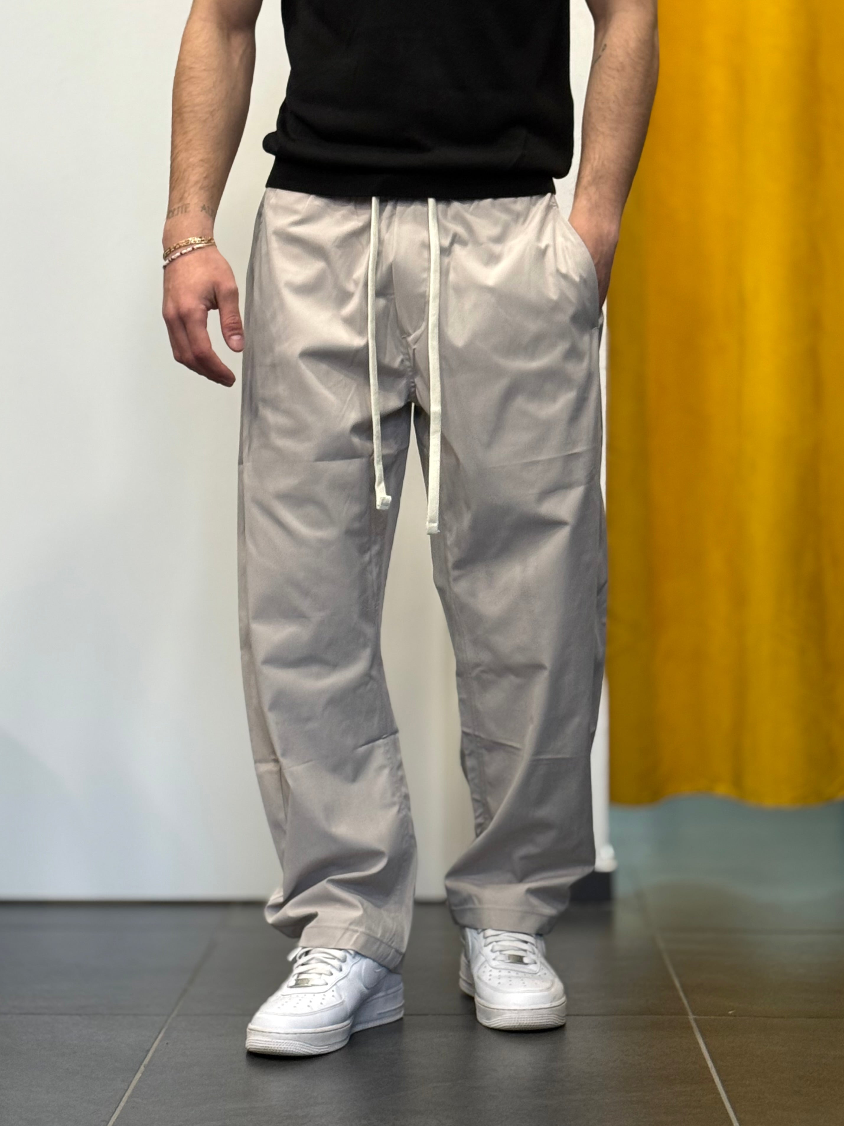 PANTALACCIO Over GRIGIO CHIARO