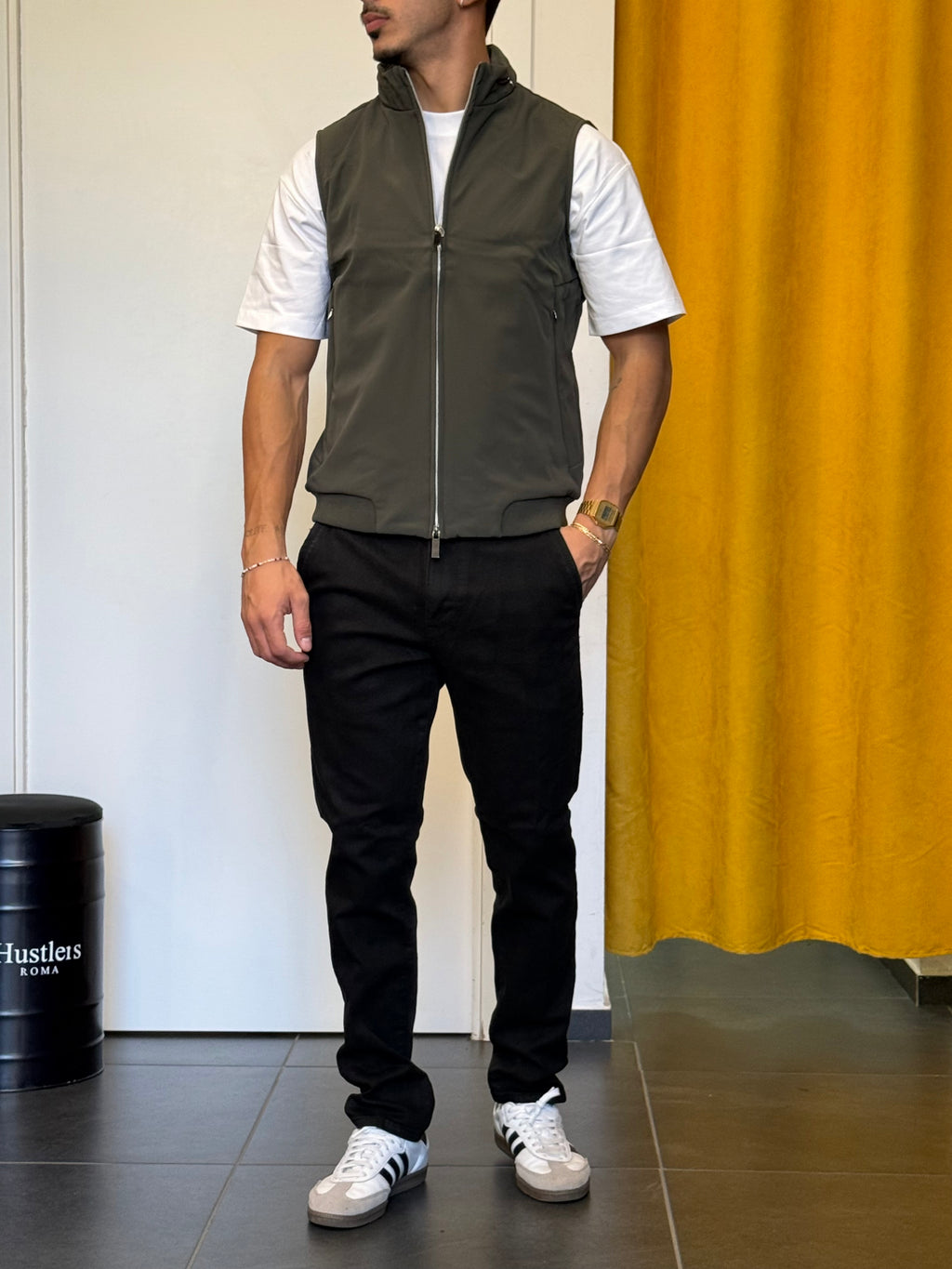 PANTALONE Denim Regular NERO