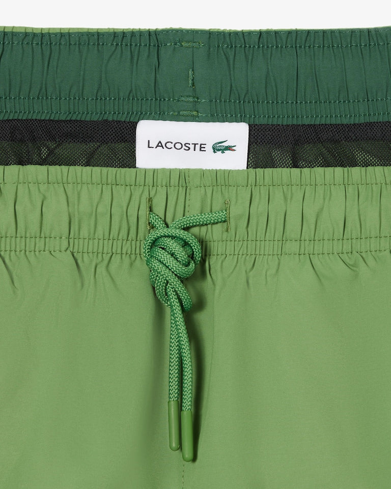 LACOSTE Costume Da Bagno Quick Dry VERDE CHIARO