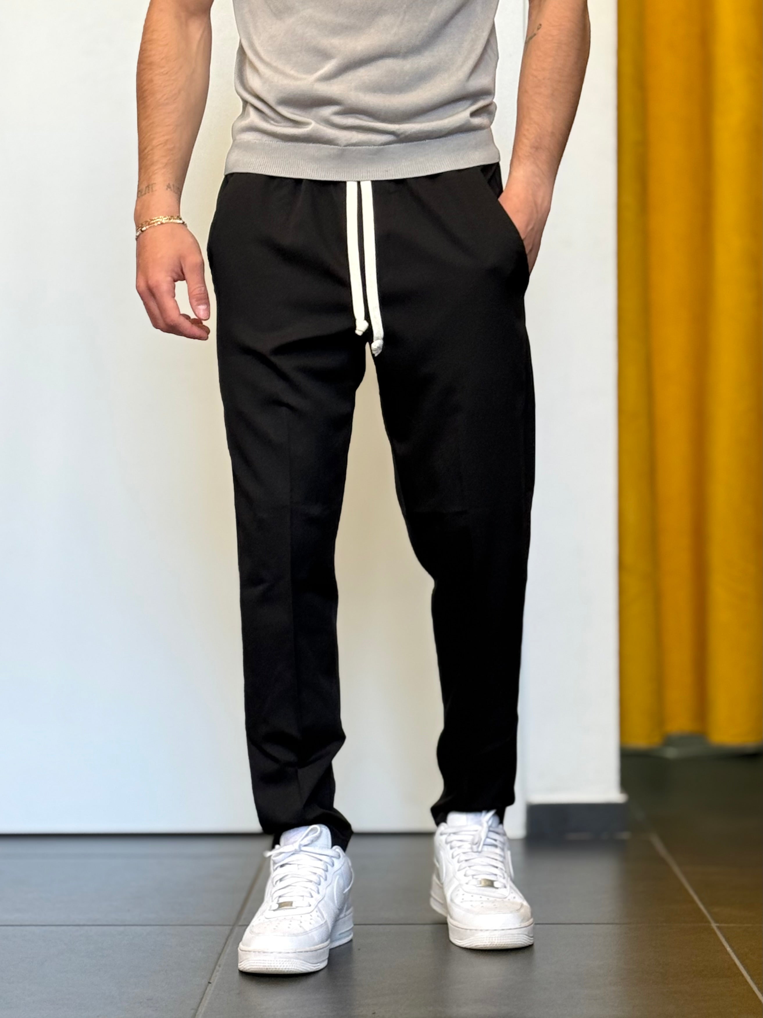 PANTALACCIO Slim Fit NERO