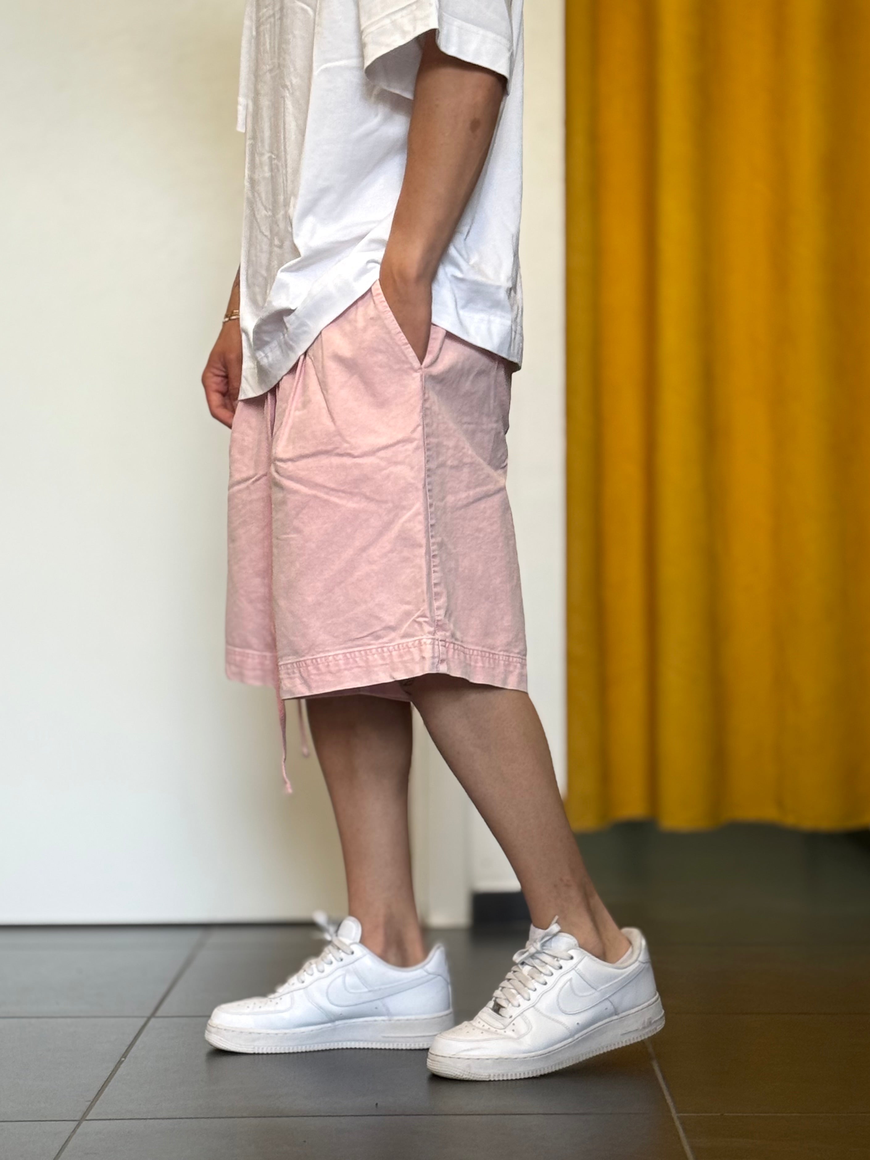 BERMUDA Cotone Stone Washed ROSA