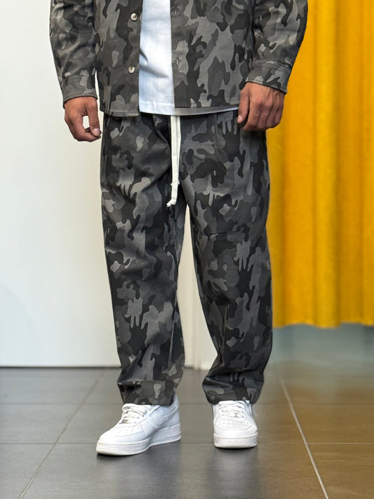 PANTALONE Casual CAMO GRIGIO