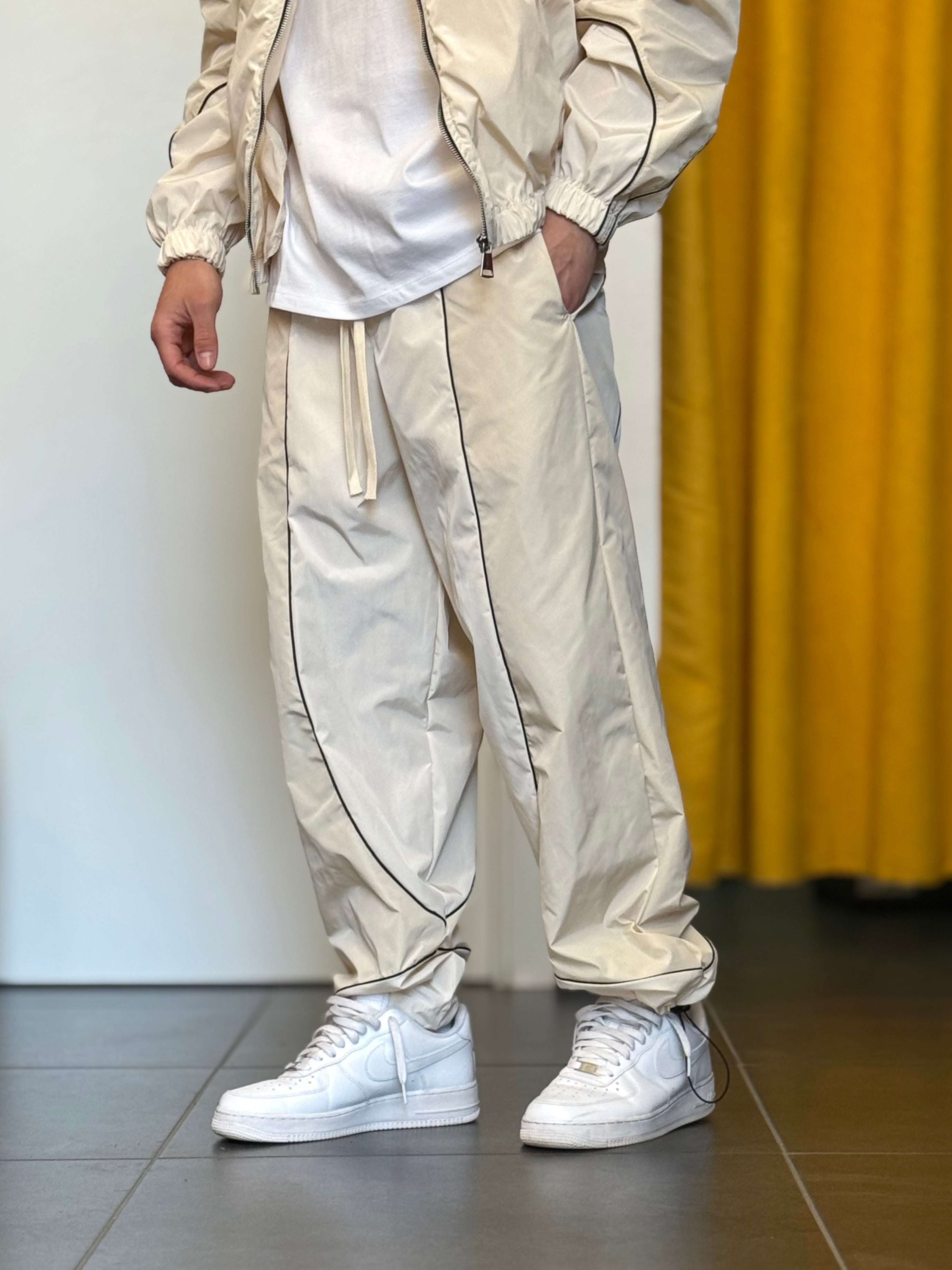 TUTA PRIMAVERA Tessuto Tecnico PANNA