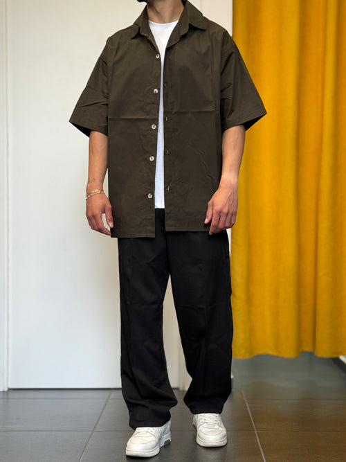 CAMICIA Oversize MARRONE