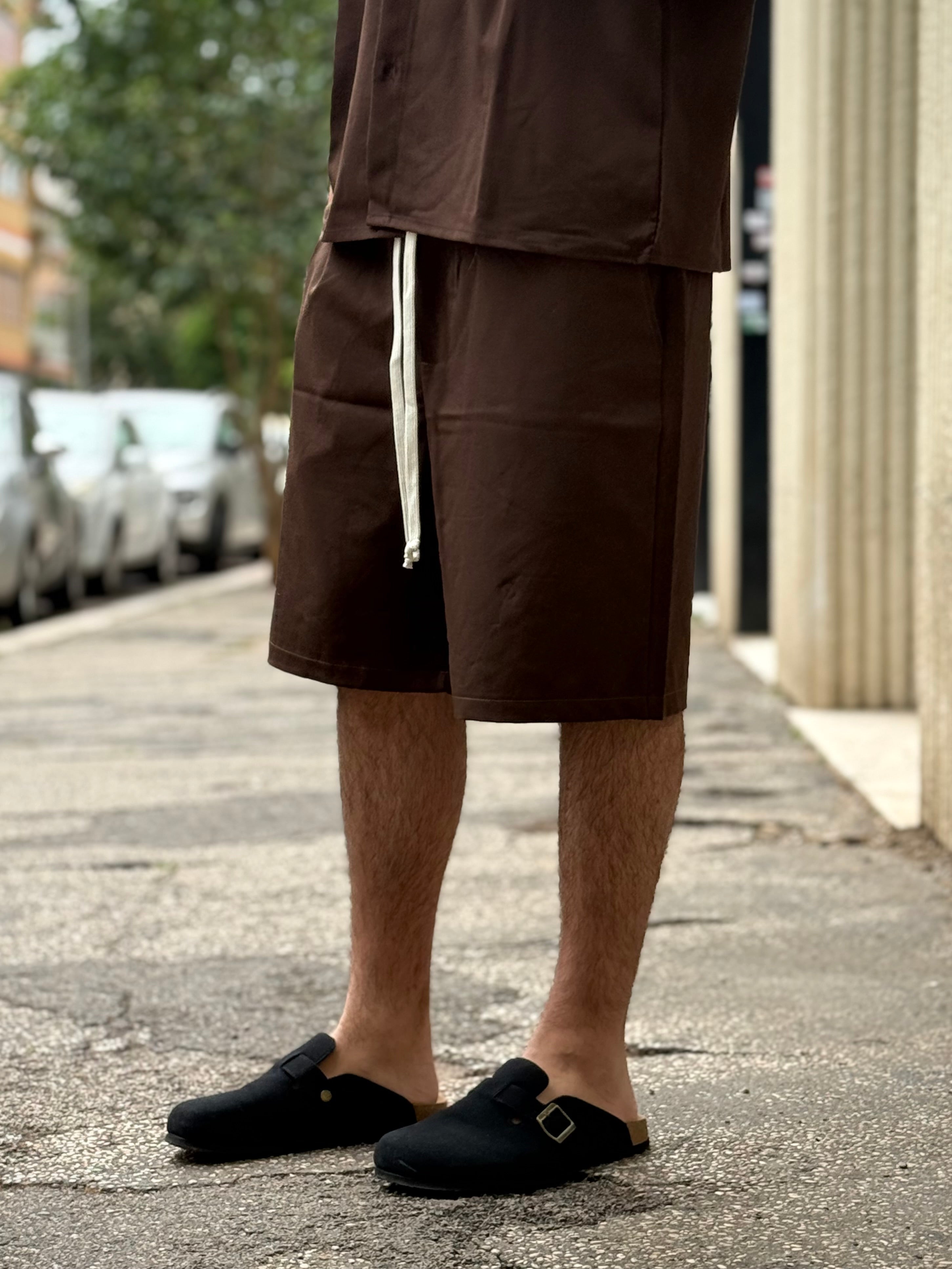 COORDINATO Camicia MARRONE